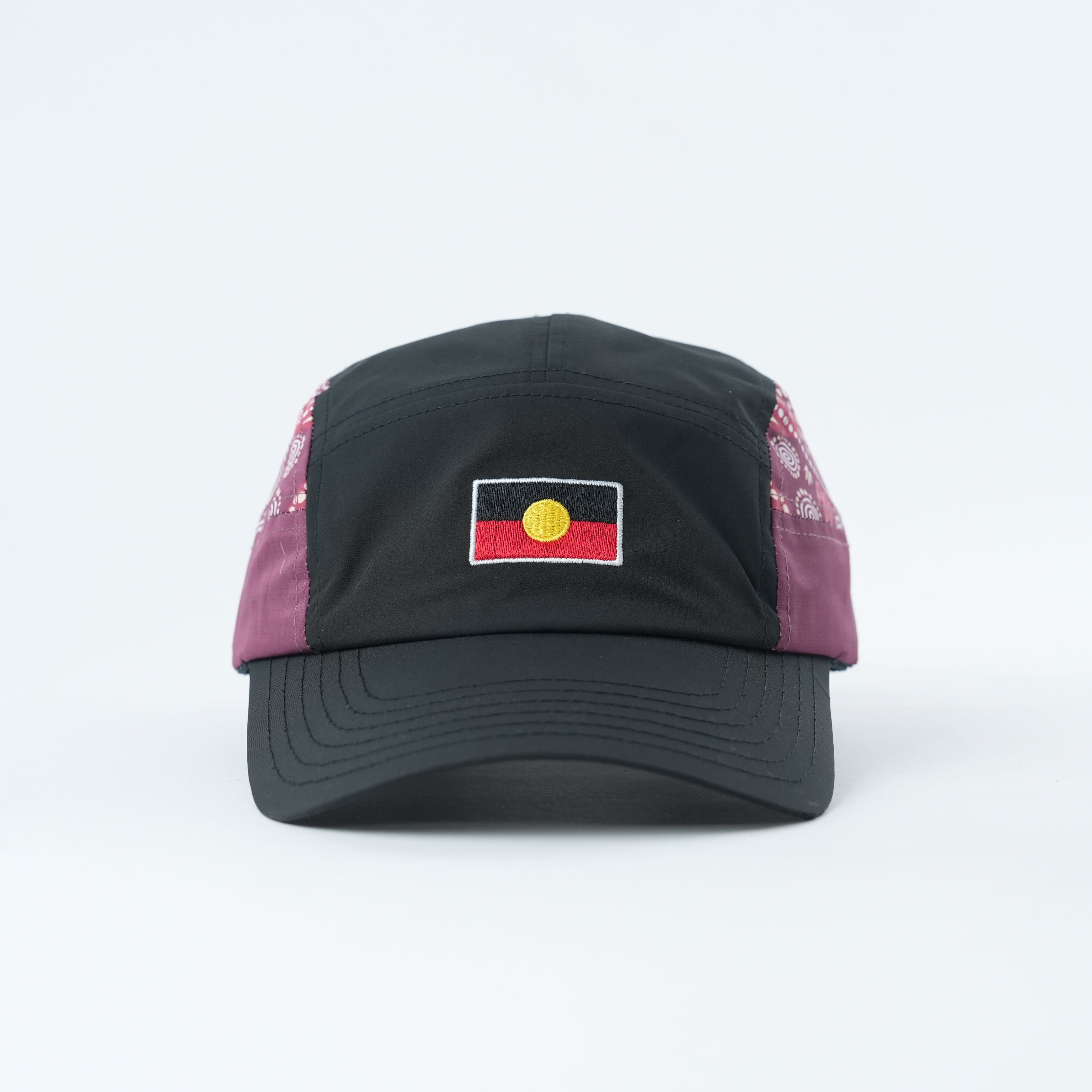 Aboriginal Classic Sports Lid - Maroon Edition
