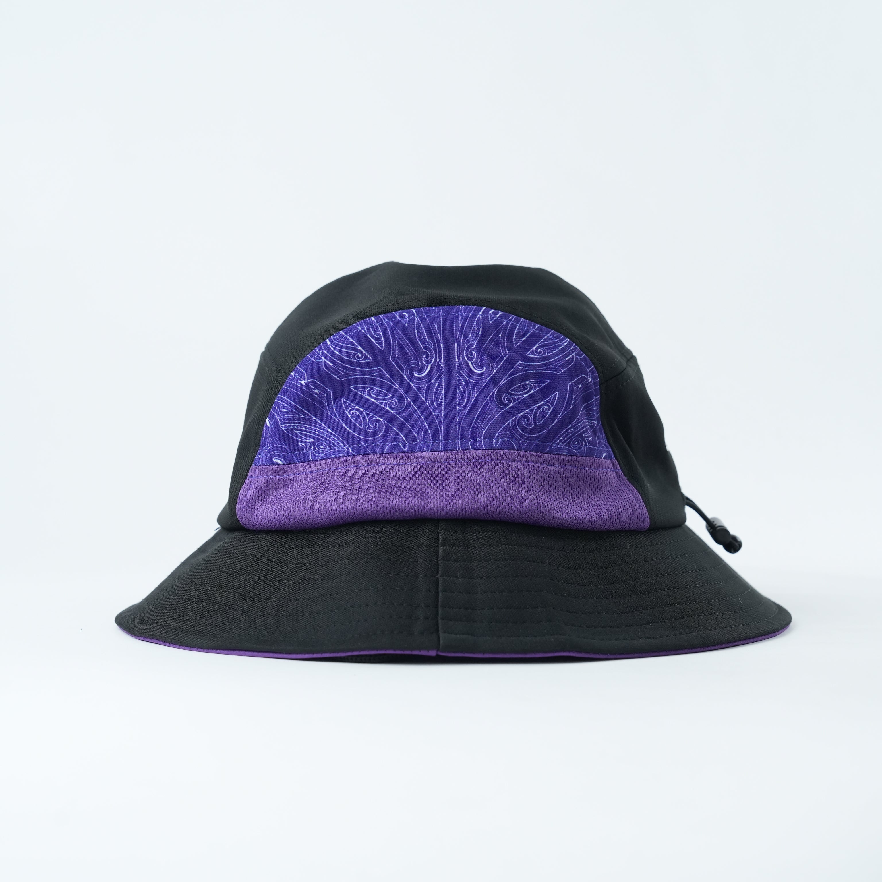 Māori Bucket Lid - Purple Edition