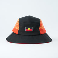 Aboriginal Bucket Lid - Red Edition