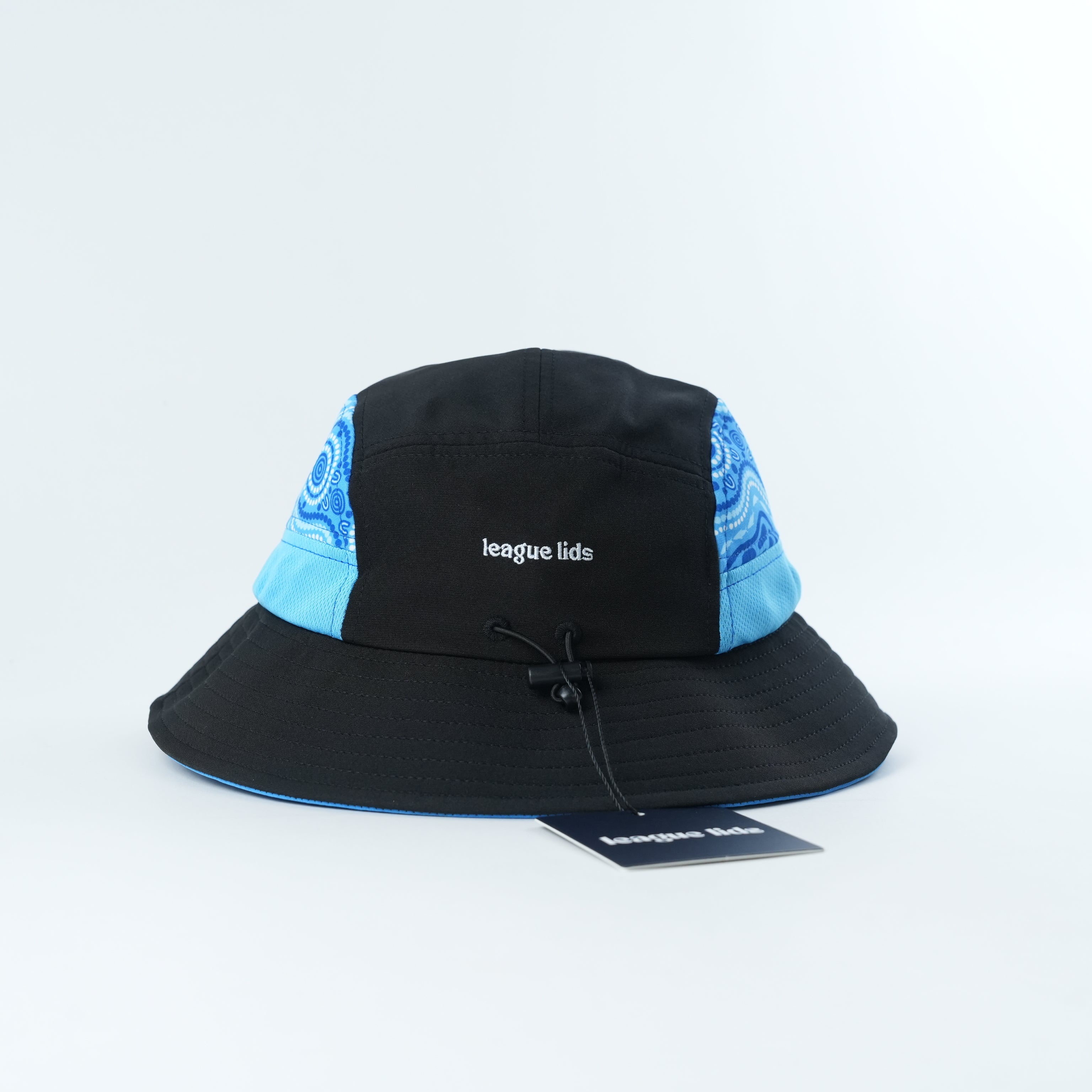 Aboriginal Bucket Lid – Blue Edition