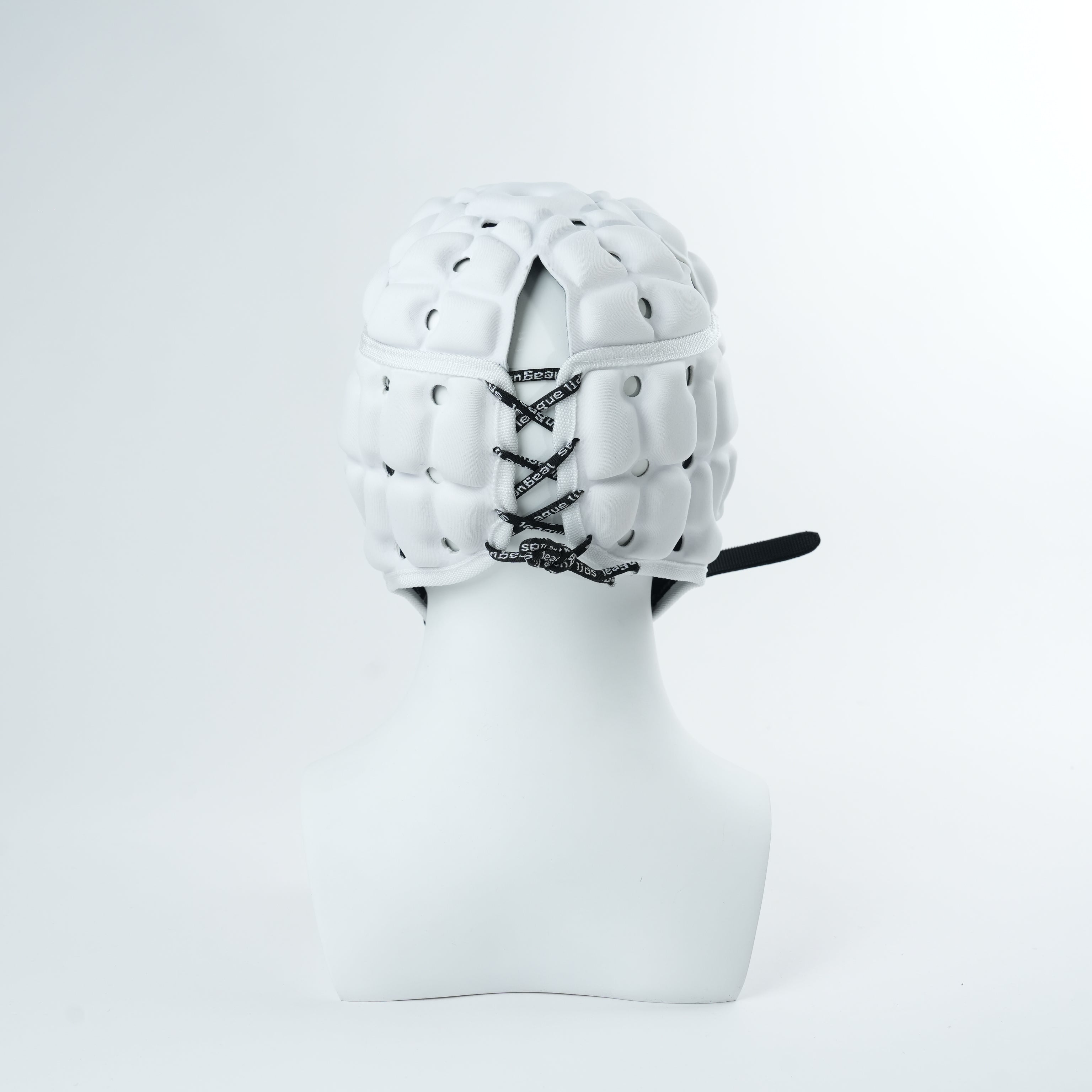 White Classic Headguard Lid