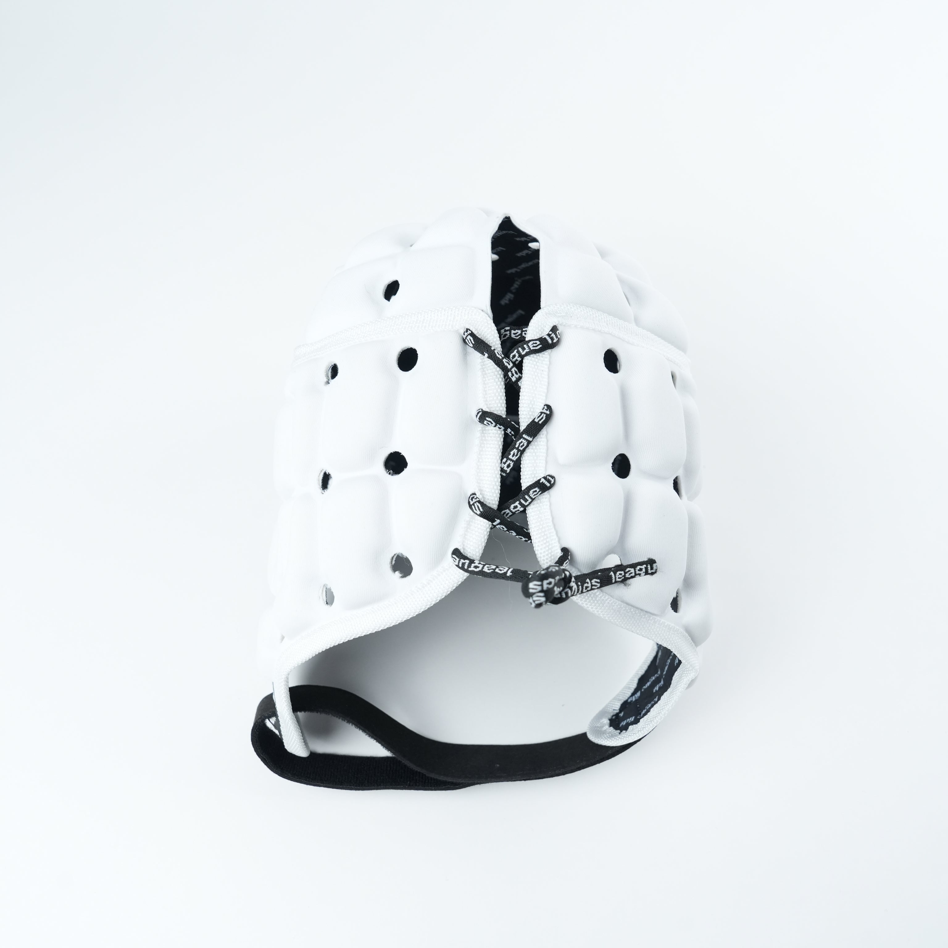 White Classic Headguard Lid