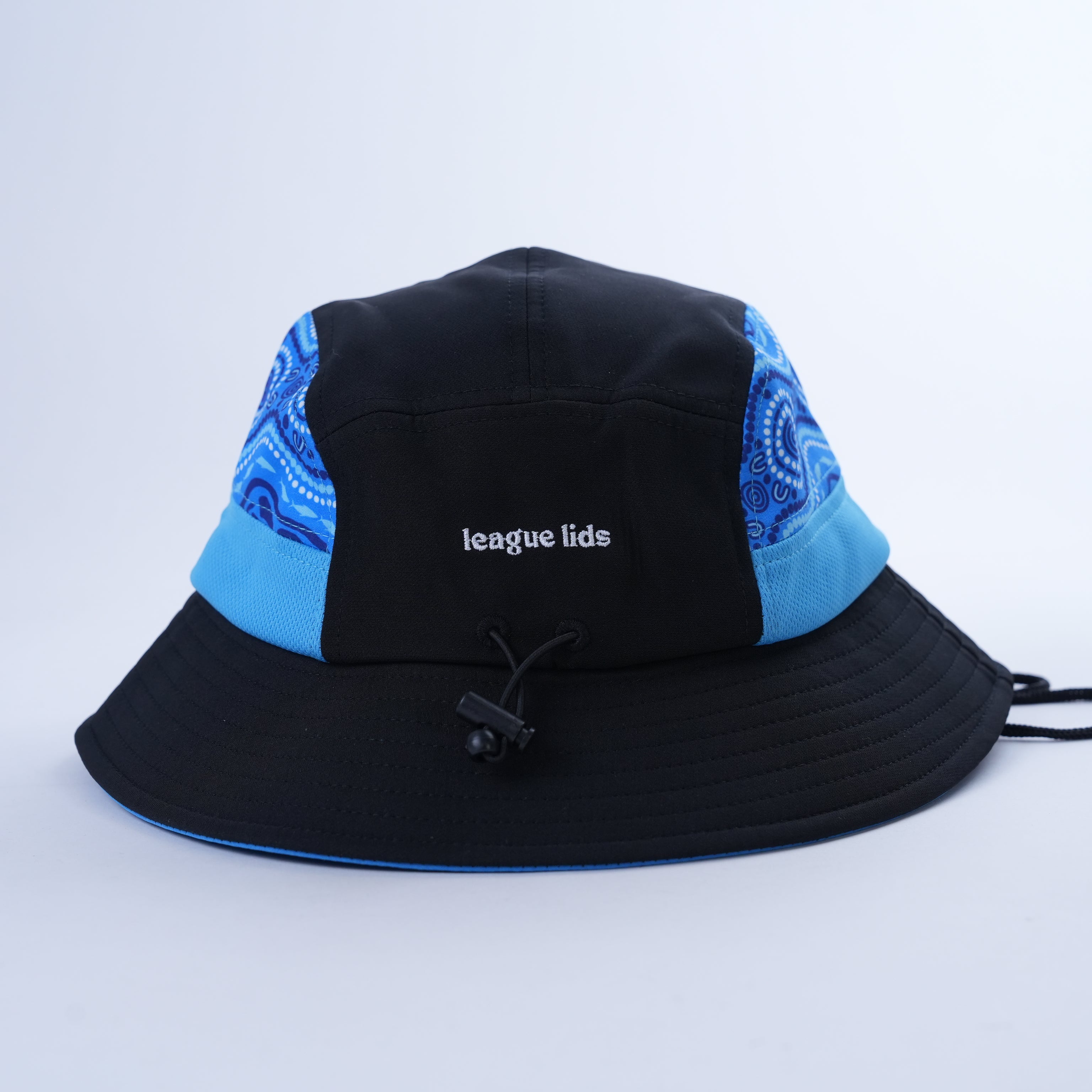 Aboriginal Bucket Lid – Blue Edition
