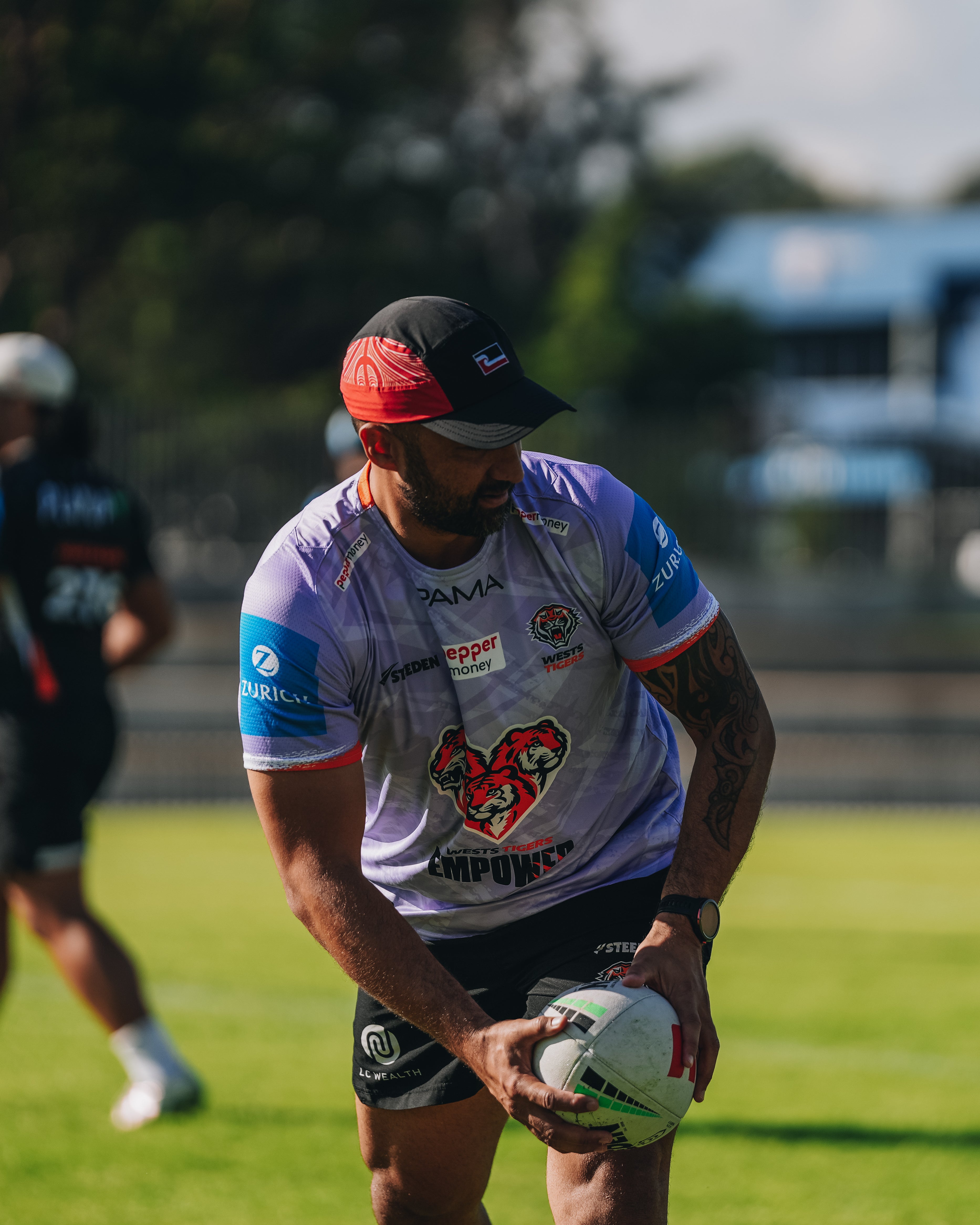 Maori Sports Lid - detail view | League Lids