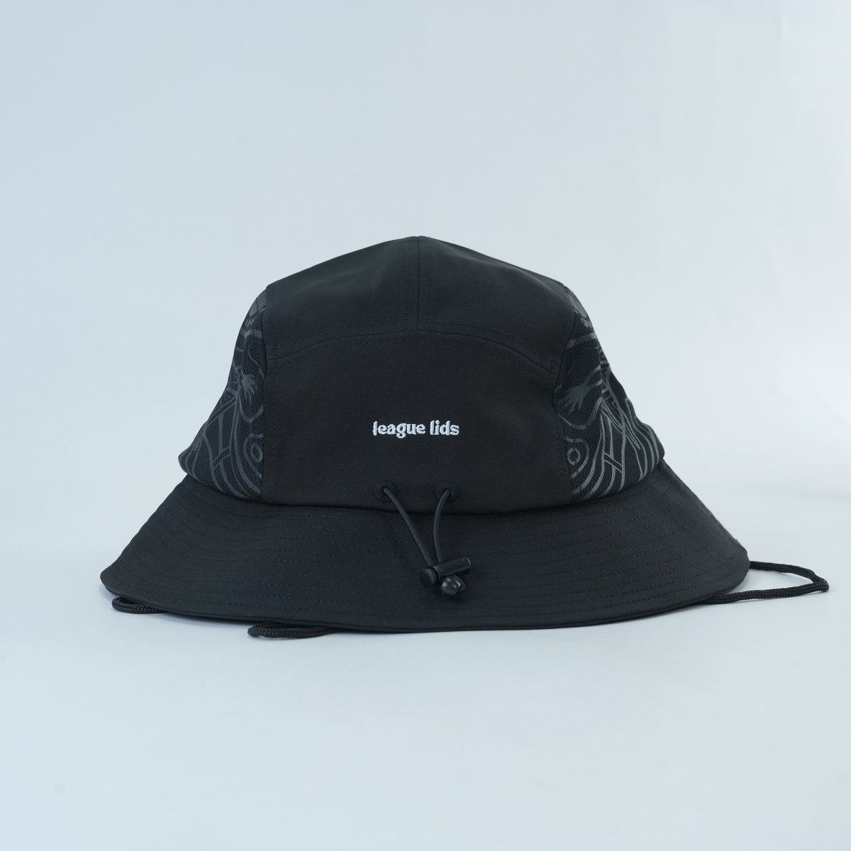 Aboriginal Bucket Lid - Black Edition - back view | League Lids