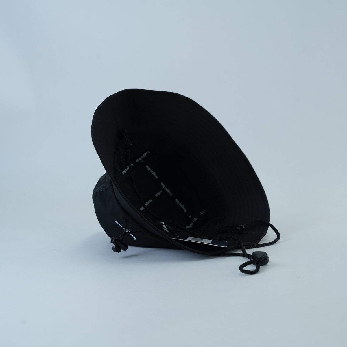 Fiji Bucket Lid - Black Edition - underneath view | League Lids