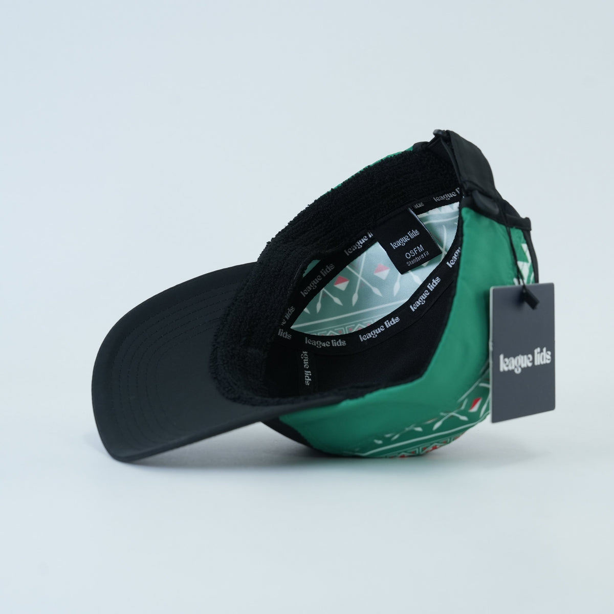 Kenya Classic Sports Lid - underneath view | League Lids