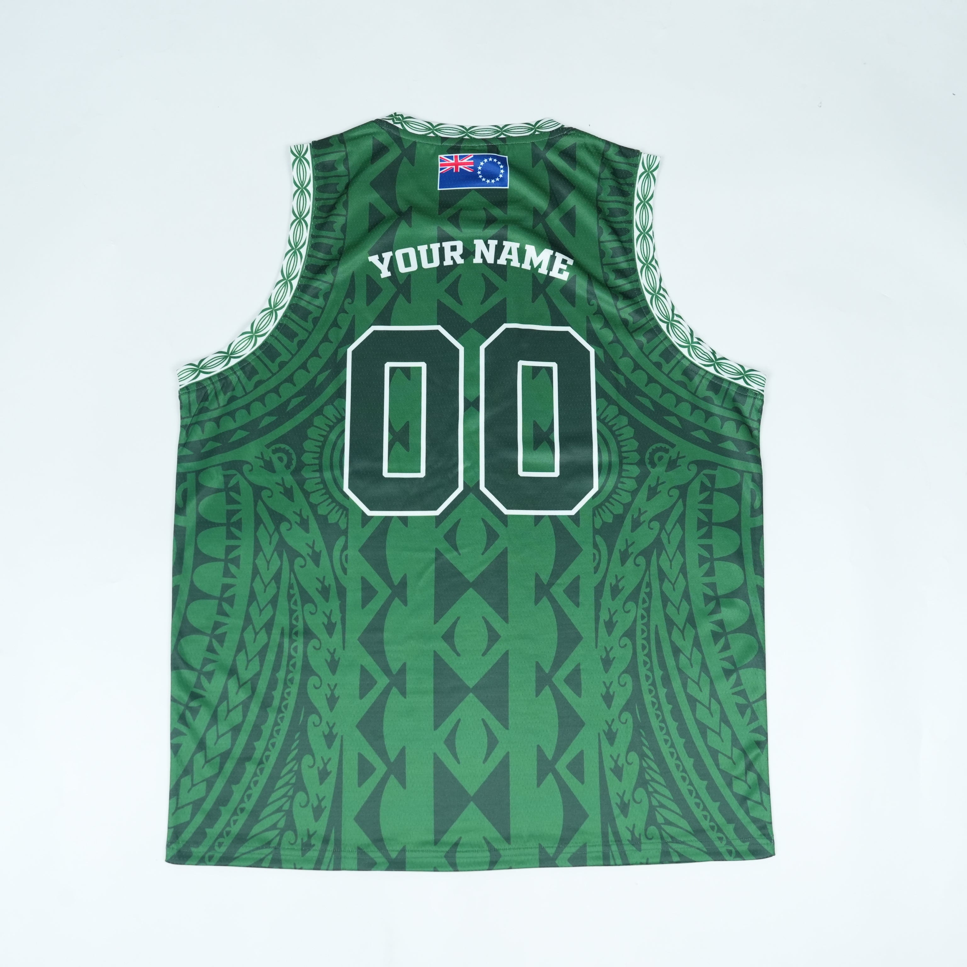 Cook Islands basketball jersey back