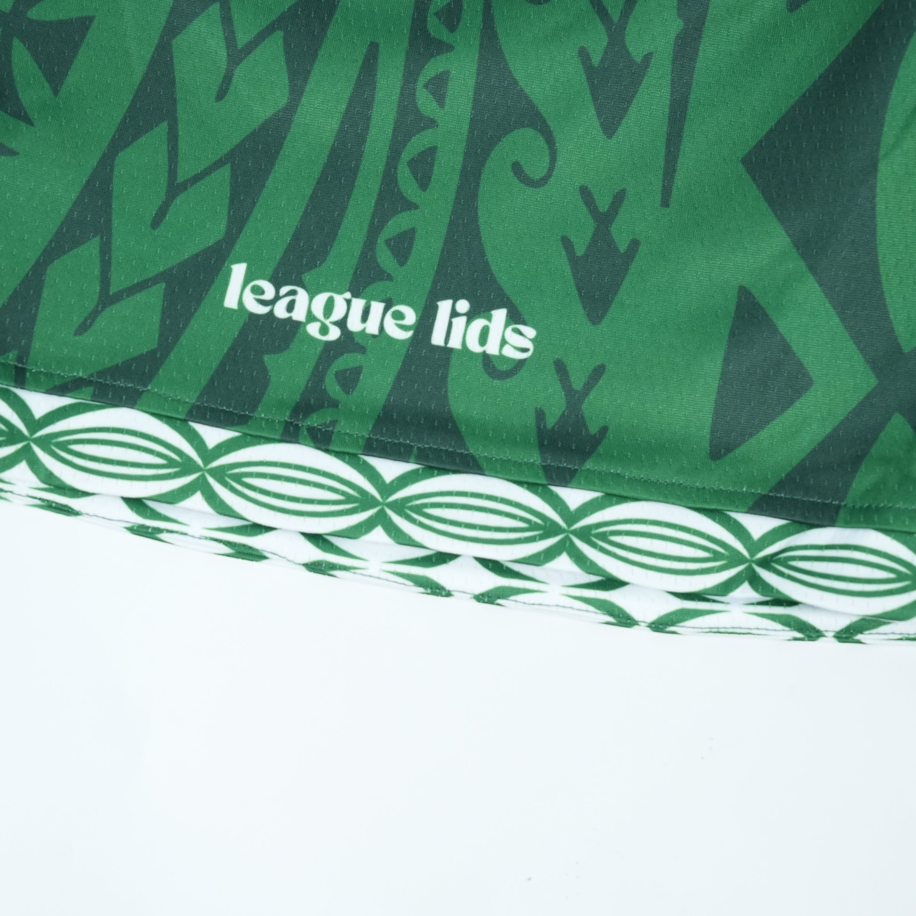 Cook Islands basketball shorts detail