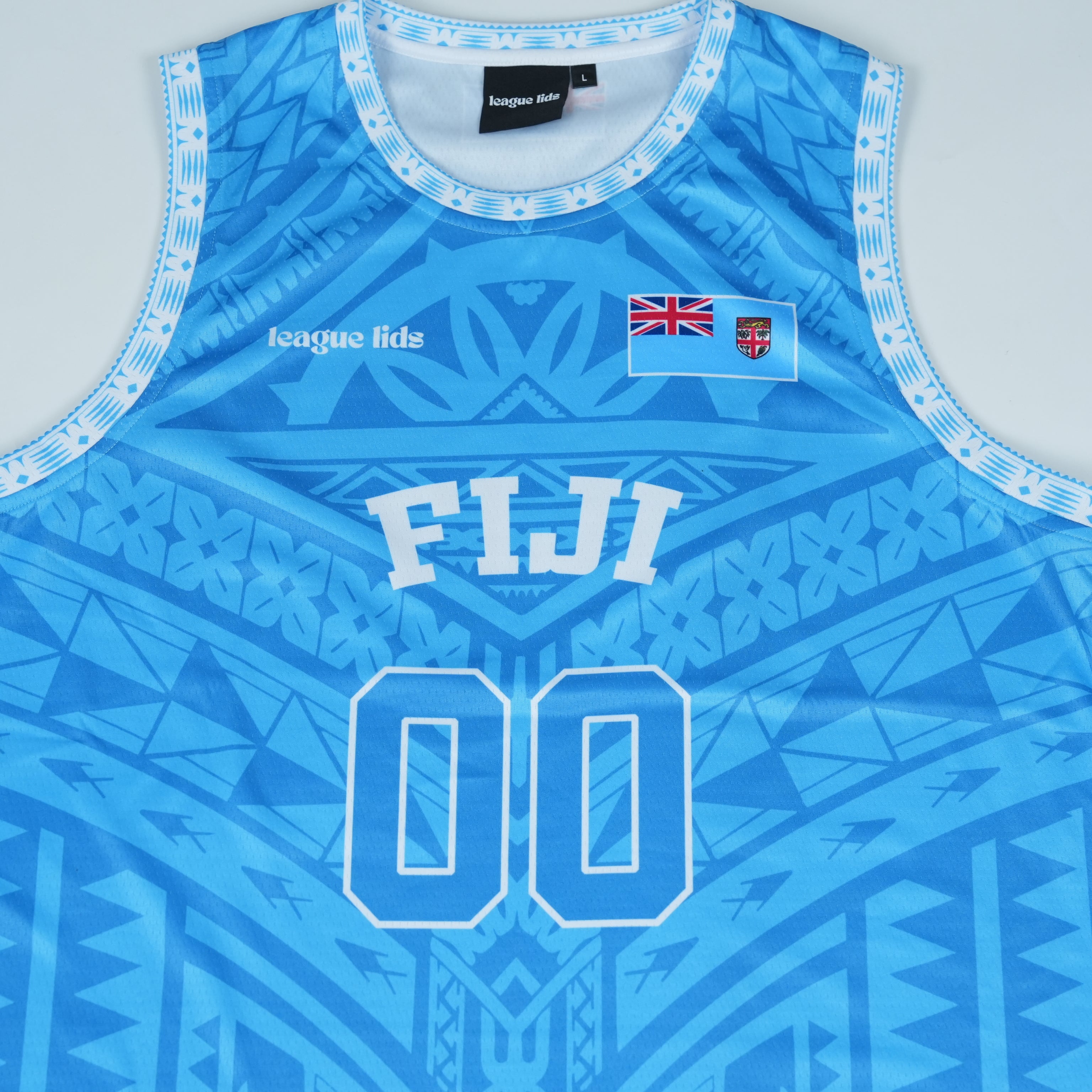 Fiji basketball jersey front