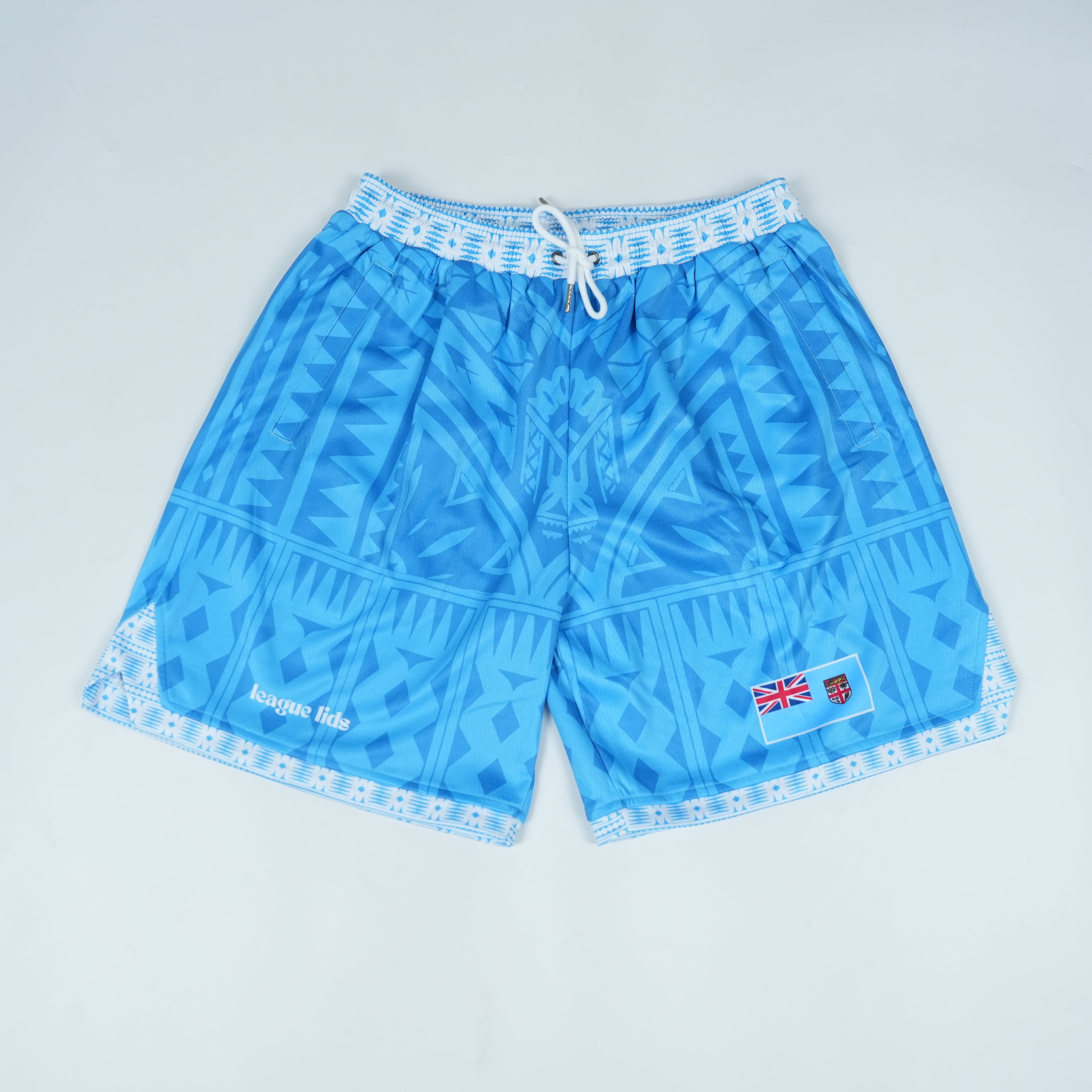 Fiji basketball shorts front