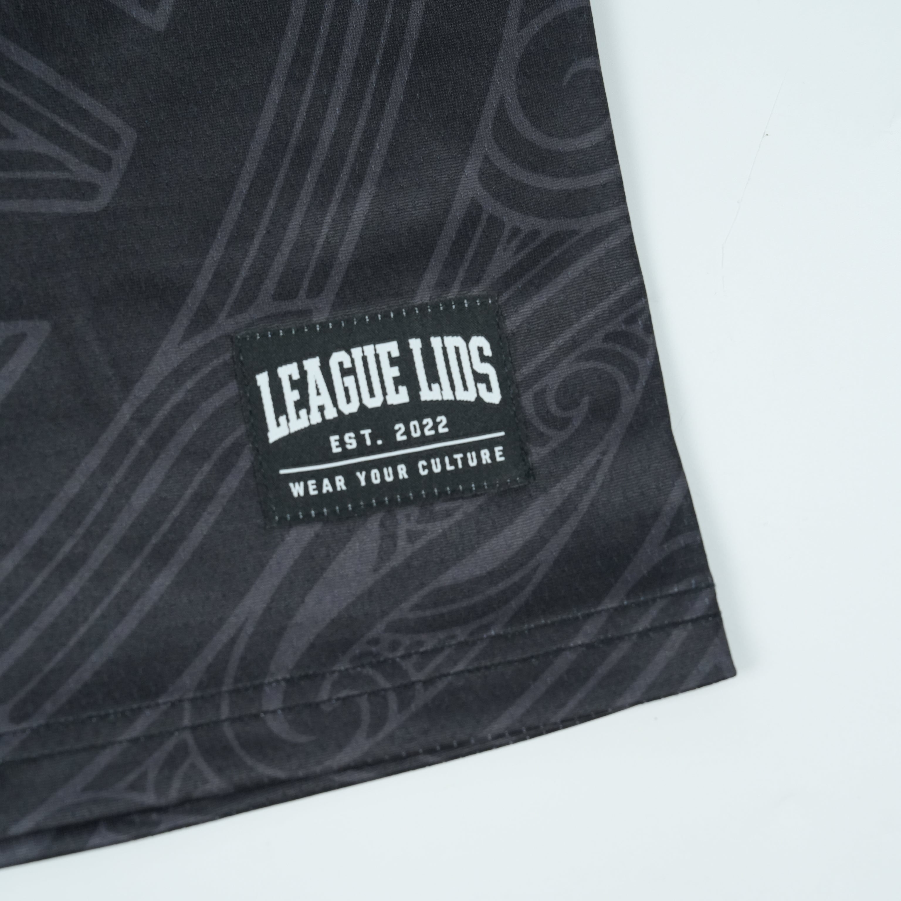 Maori basketball jersey detail