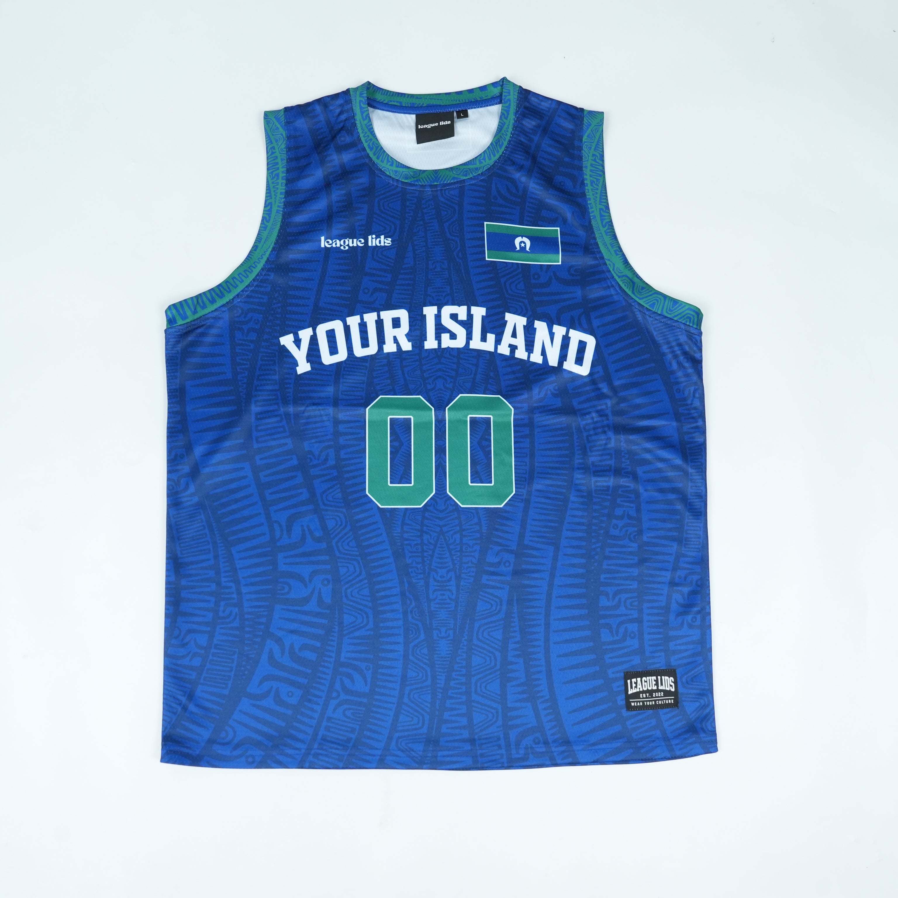 Torres Strait Islander basketball jersey front