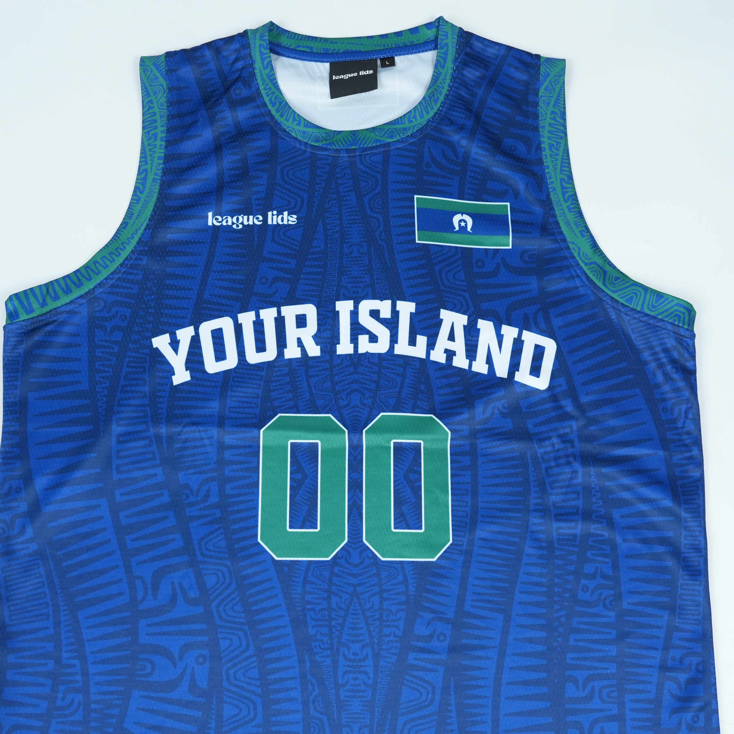 Torres Strait Islander basketball jersey front