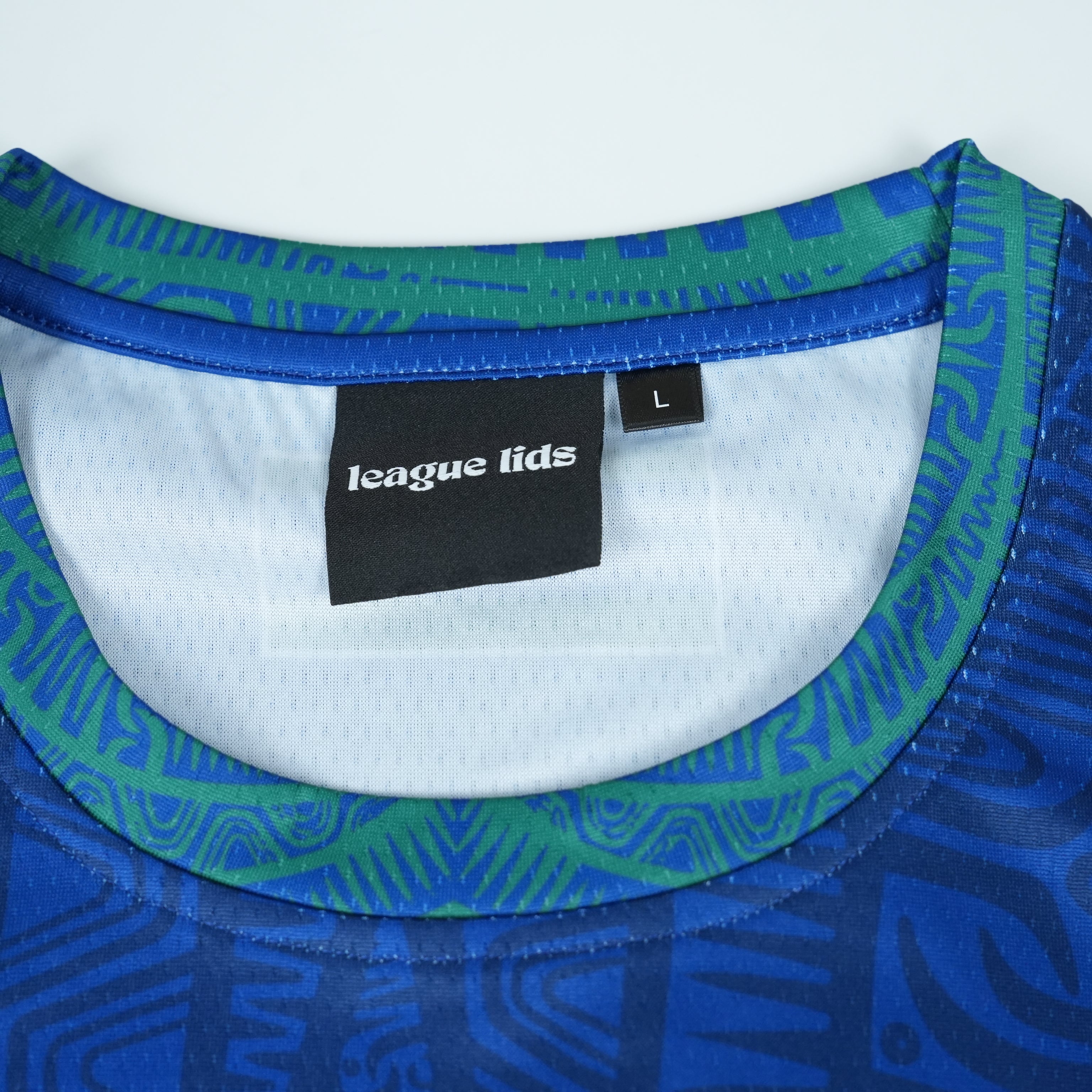 Torres Strait Islander basketball jersey detail