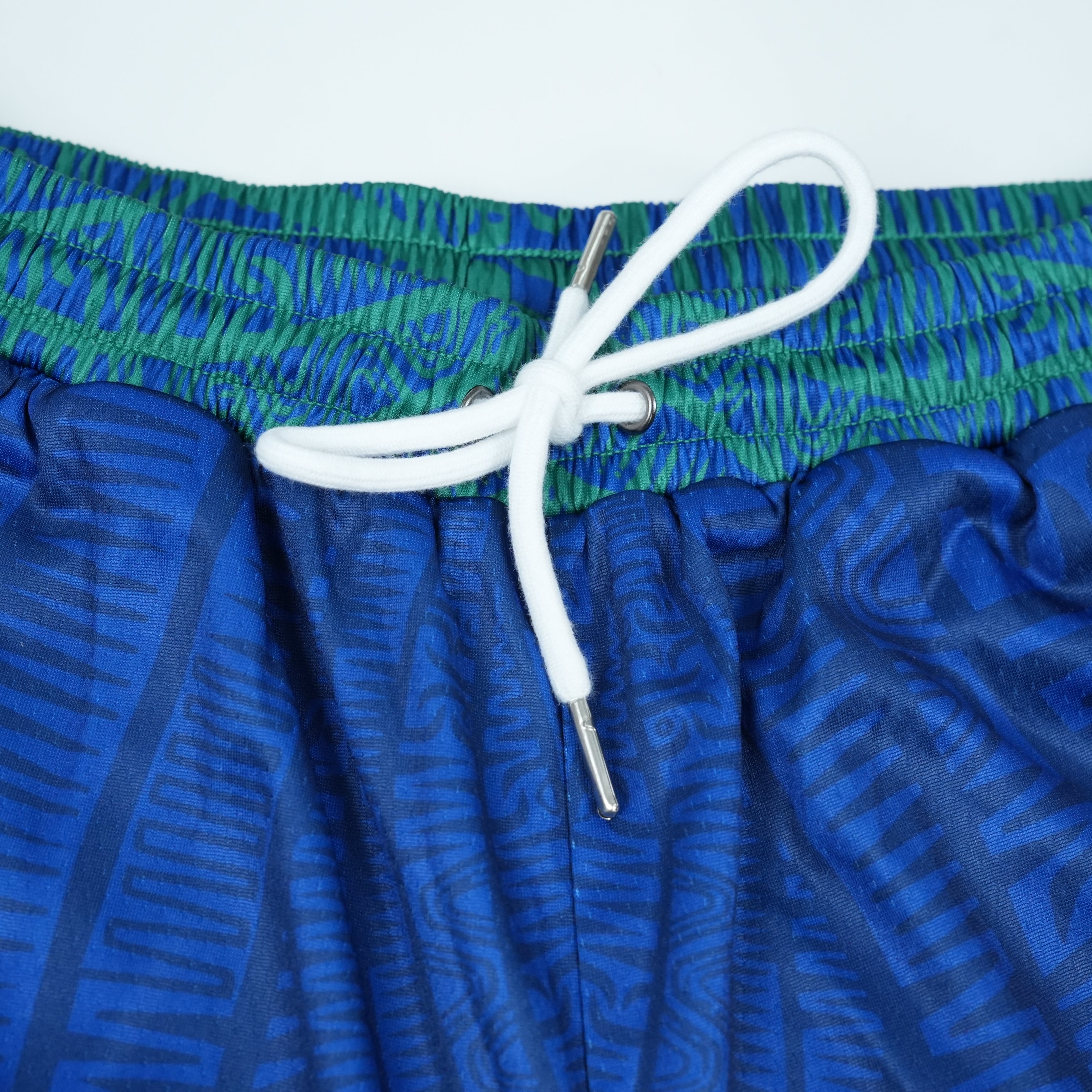 Torres Strait Islander basketball shorts detail