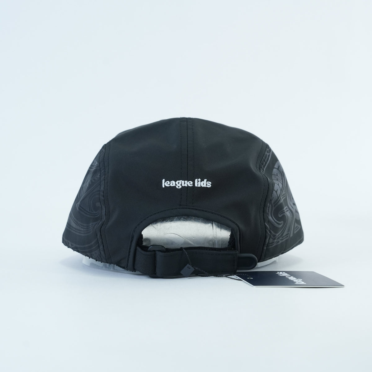 New Zealand Classic Sports Lid - Black Edition - back view | League Lids