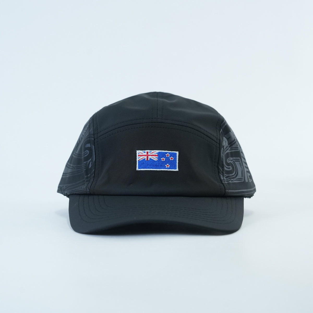 New Zealand Classic Sports Lid - Black Edition - front view | League Lids