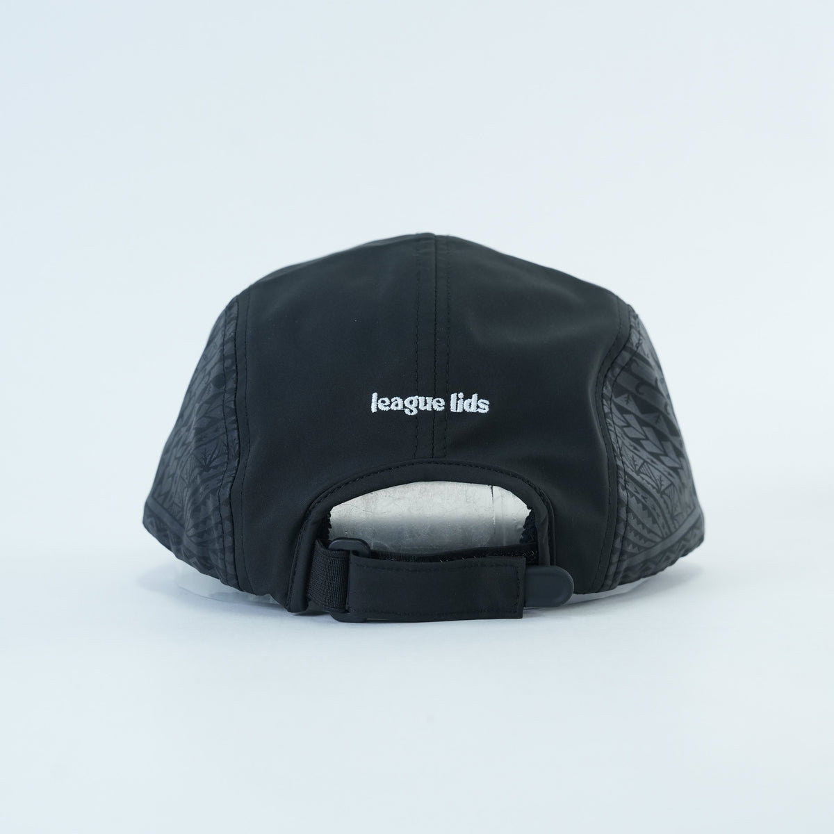 Niue Classic Sports Lid - Black Edition - back view | League Lids