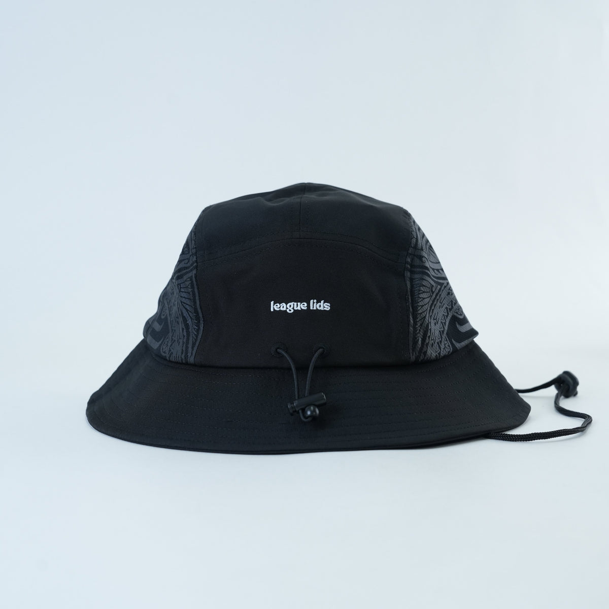Philippines Bucket Lid - Black Edition - back view | League Lids