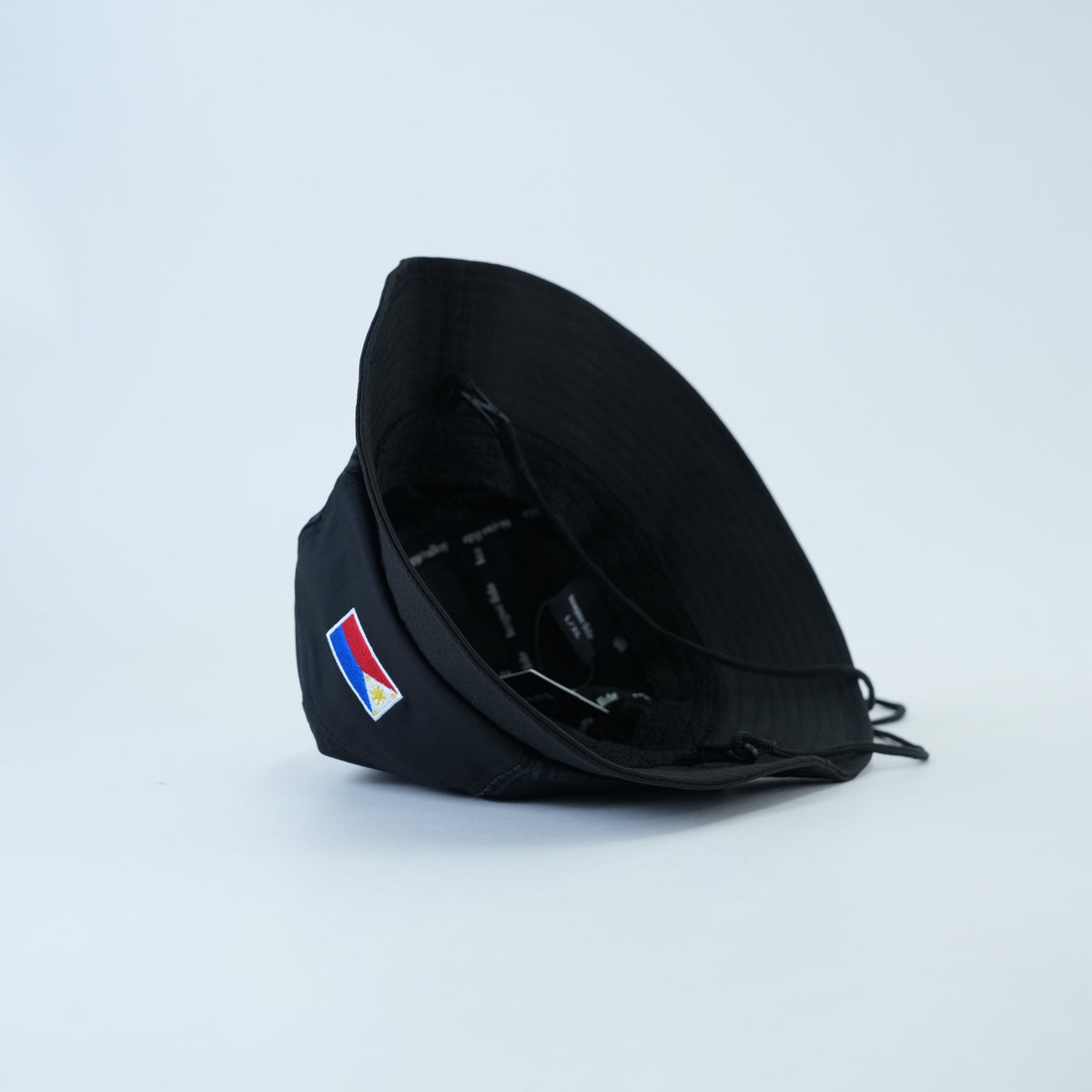 Philippines Bucket Lid - Black Edition - underneath view | League Lids