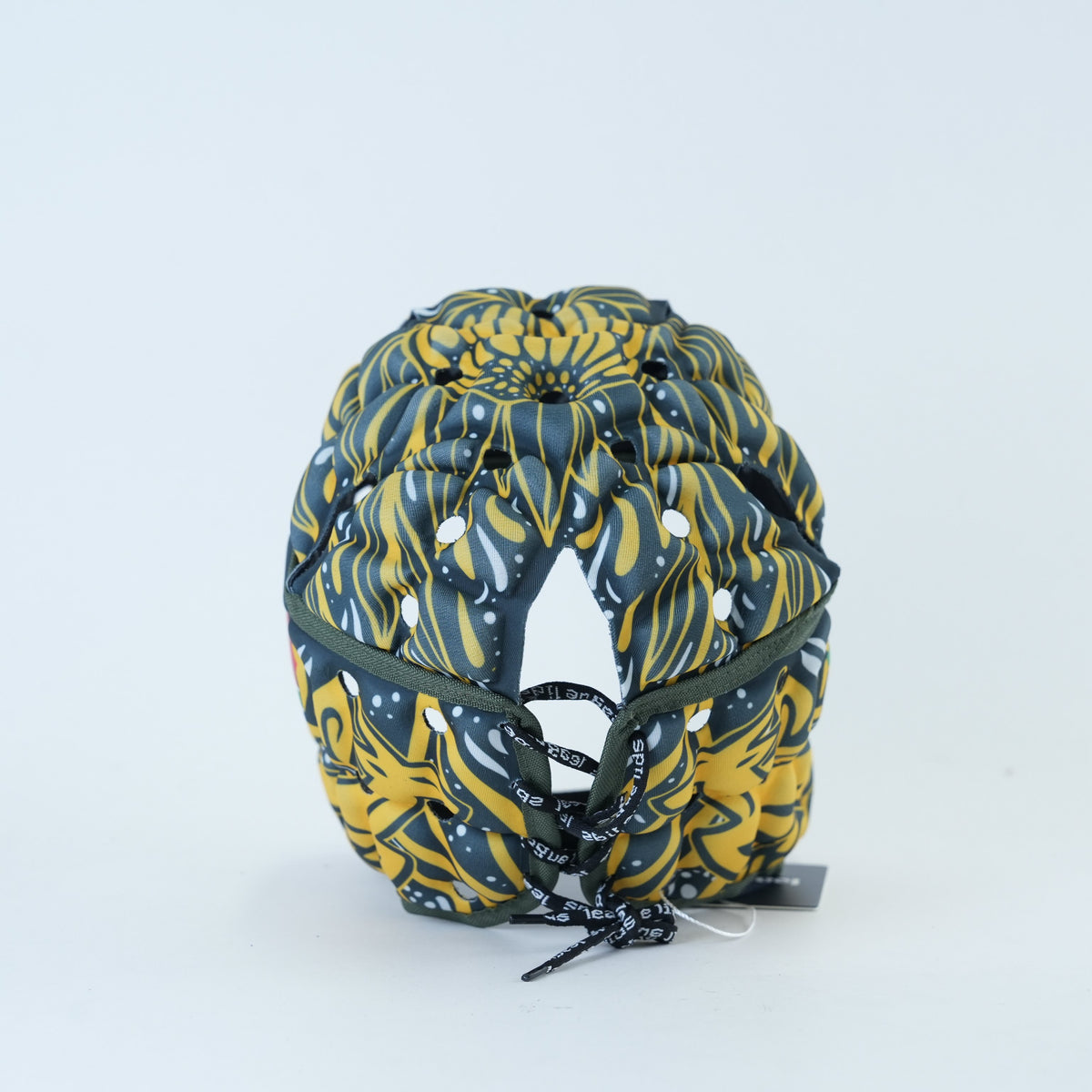 South Africa Classic Headguard Lid - back view with lace | League Lids