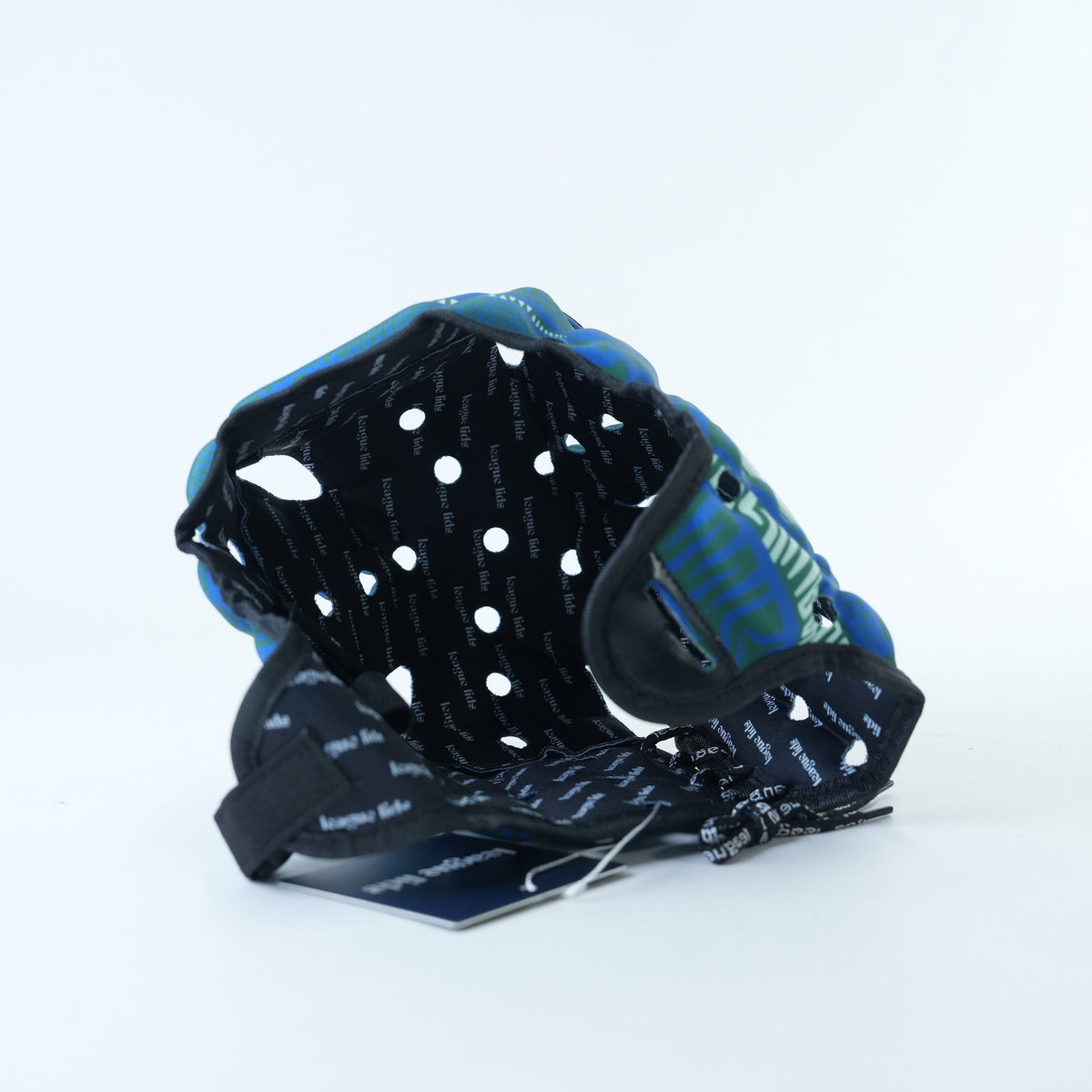 Torres Strait Island Classic Headguard Lid - inside padding view | League Lids