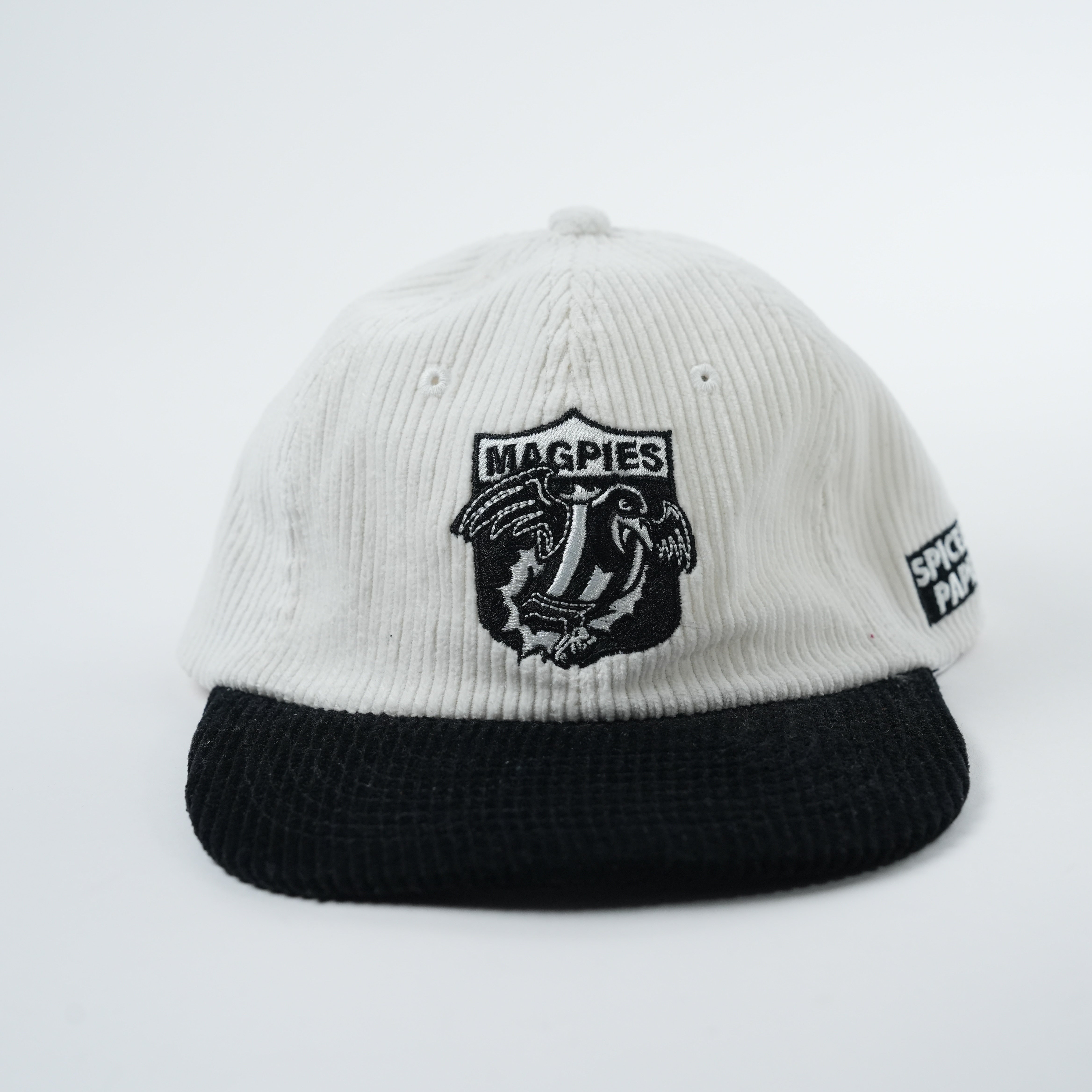 Magpies Retro Lid