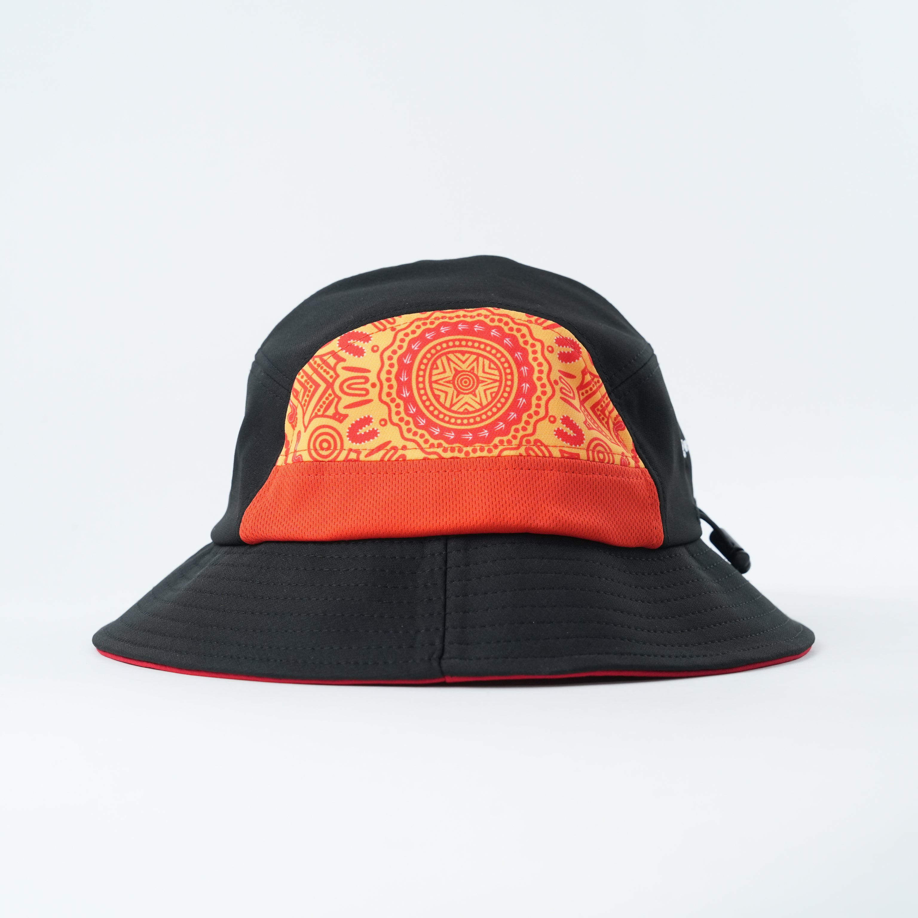 Aboriginal Bucket Lid - Red Edition
