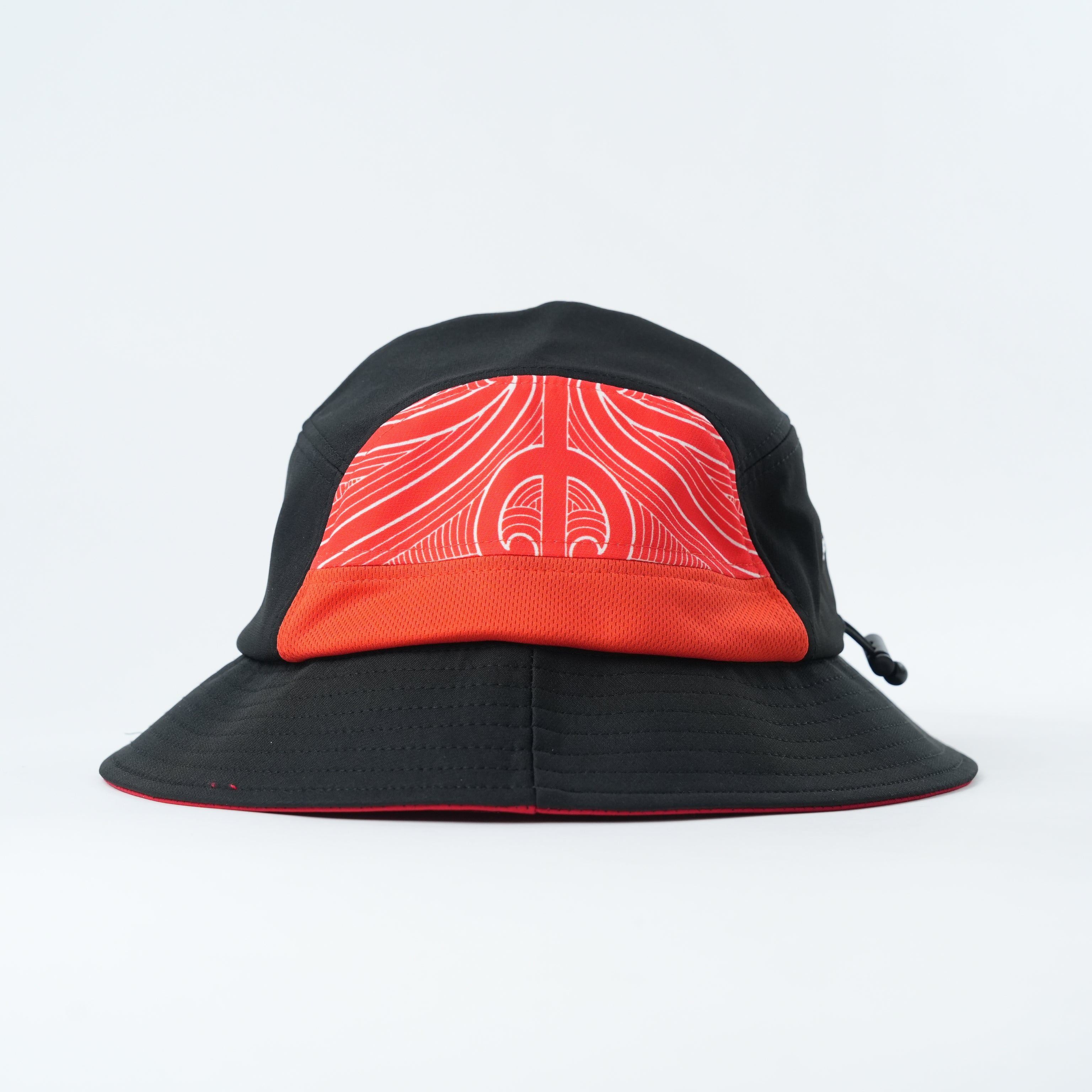 Māori Bucket Lid - Red Edition