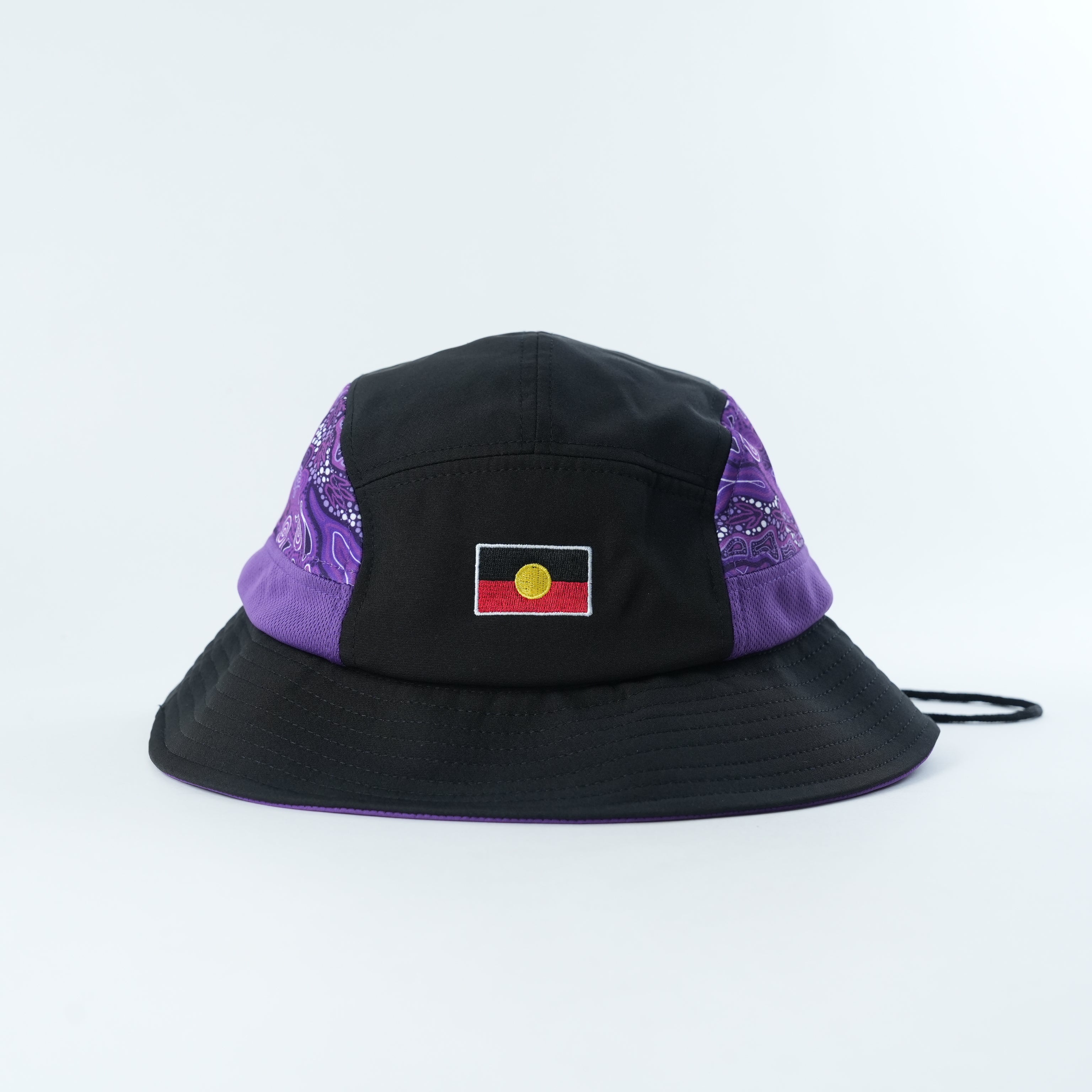 Aboriginal Bucket Lid - Purple Edition