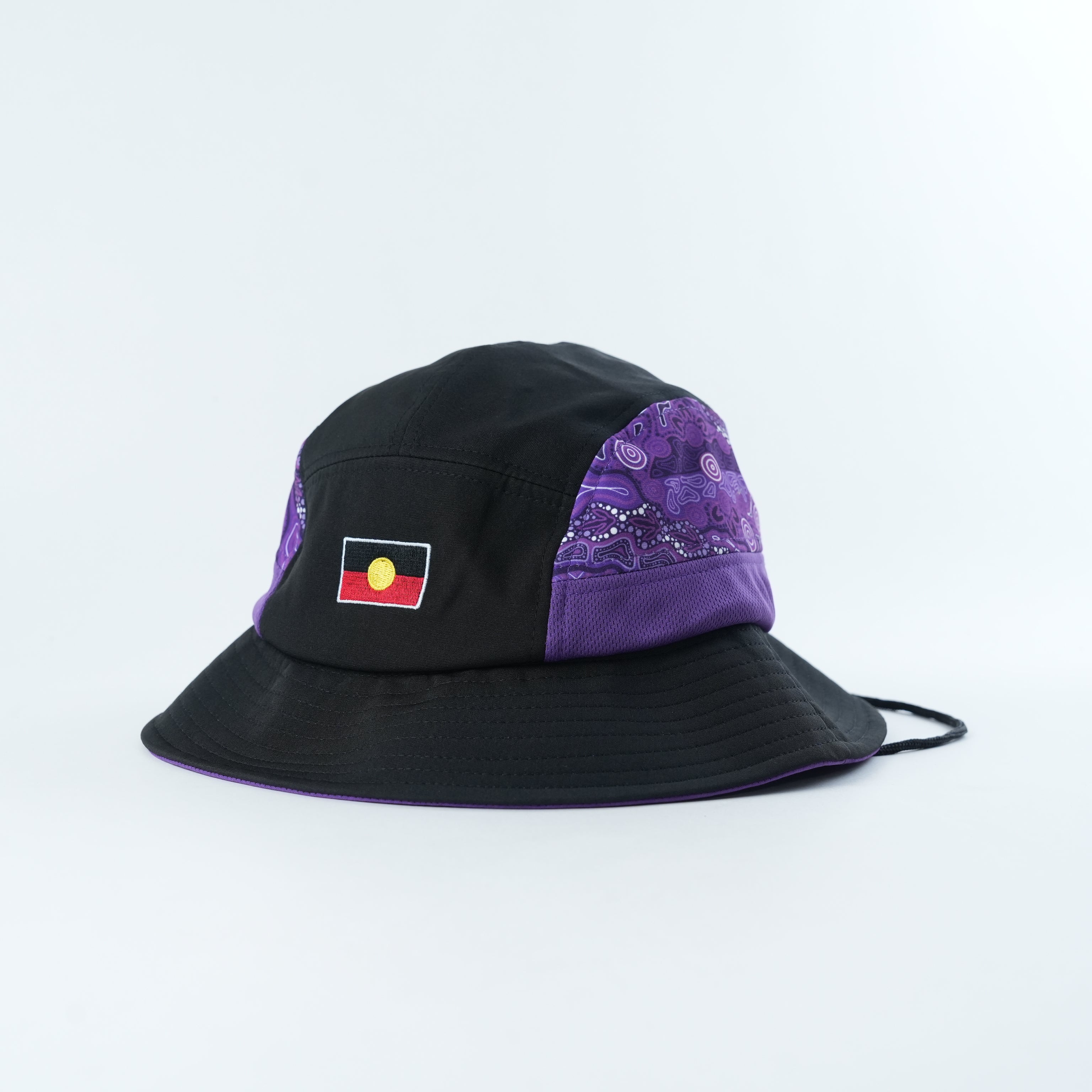 Aboriginal Bucket Lid - Purple Edition