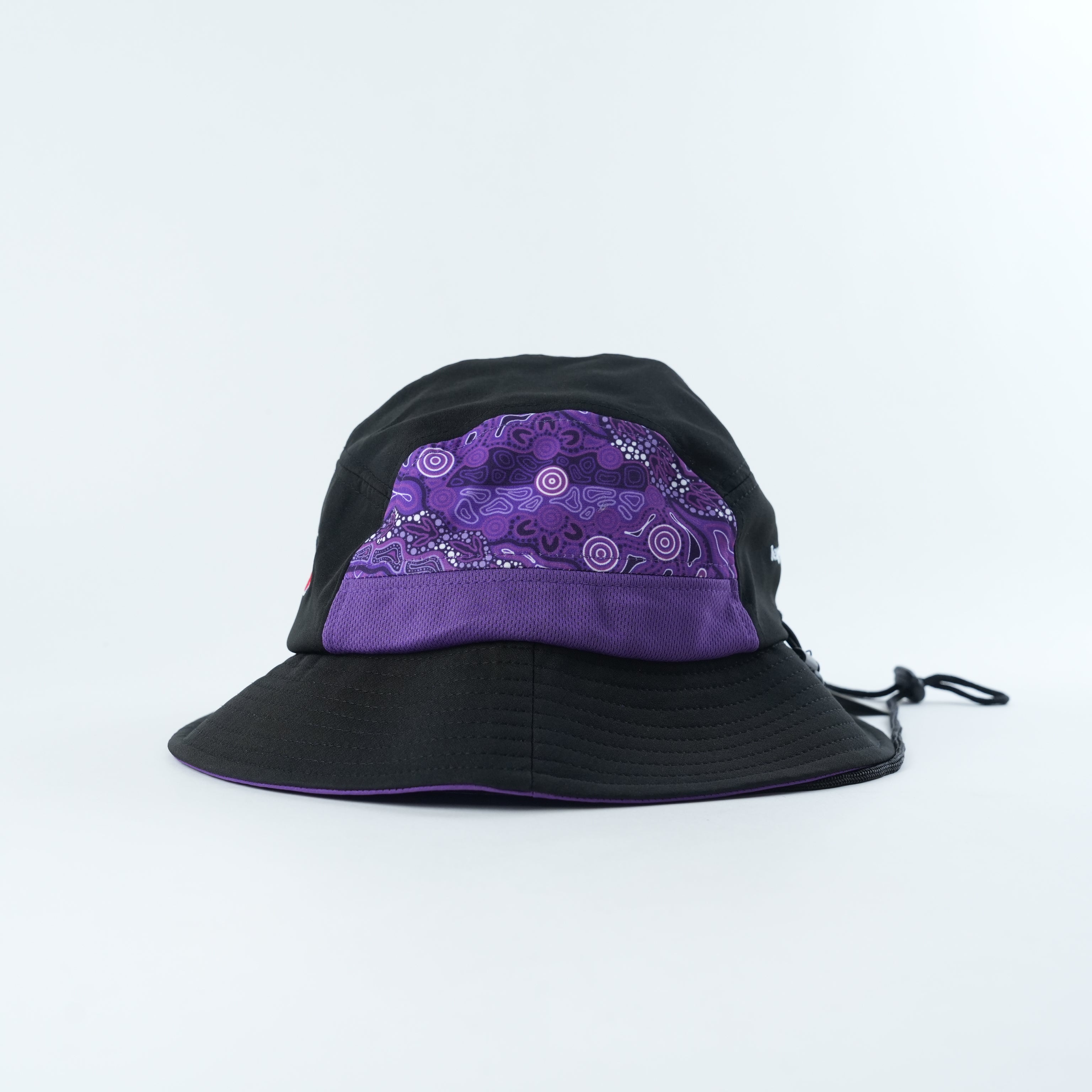 Aboriginal Bucket Lid - Purple Edition