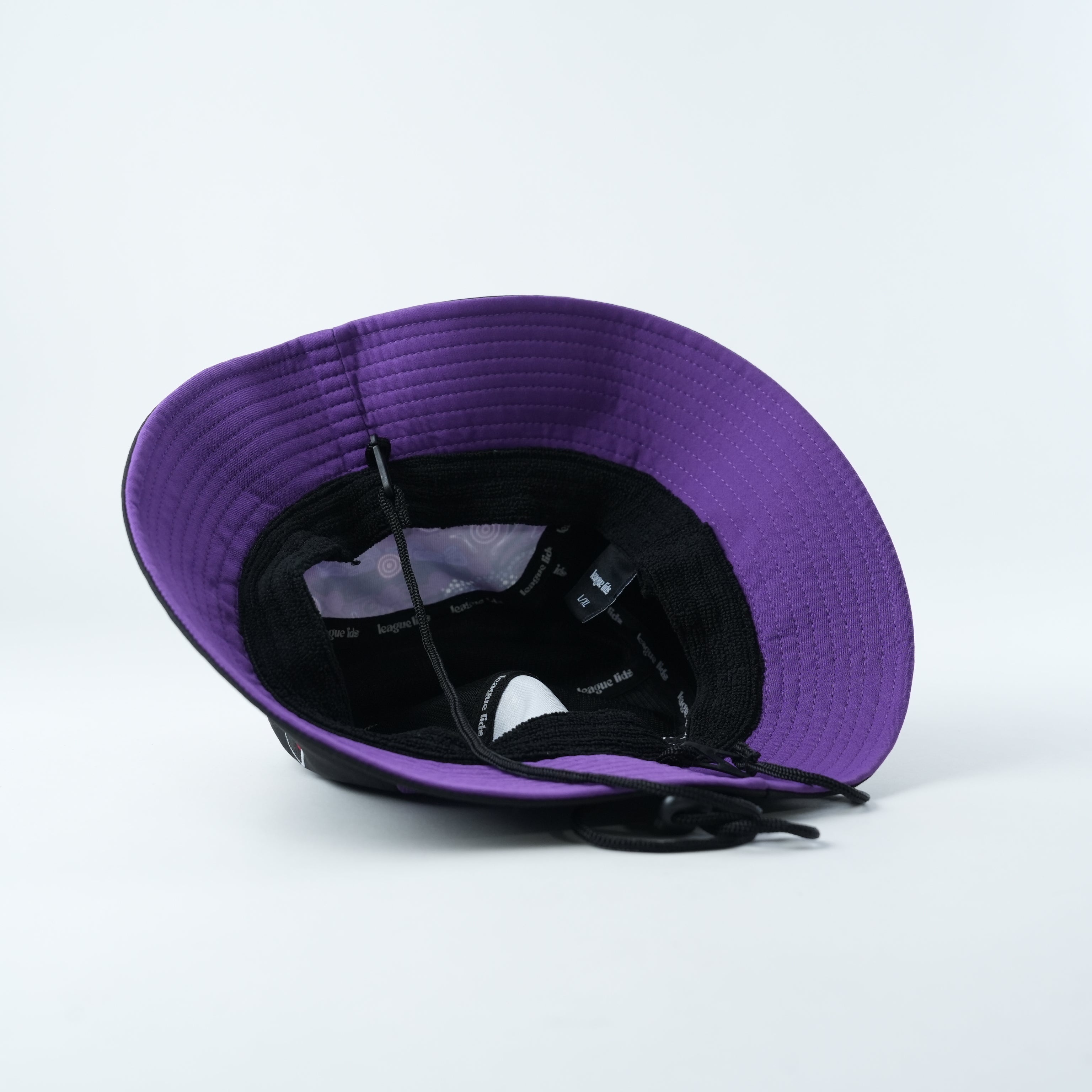 Aboriginal Bucket Lid - Purple Edition