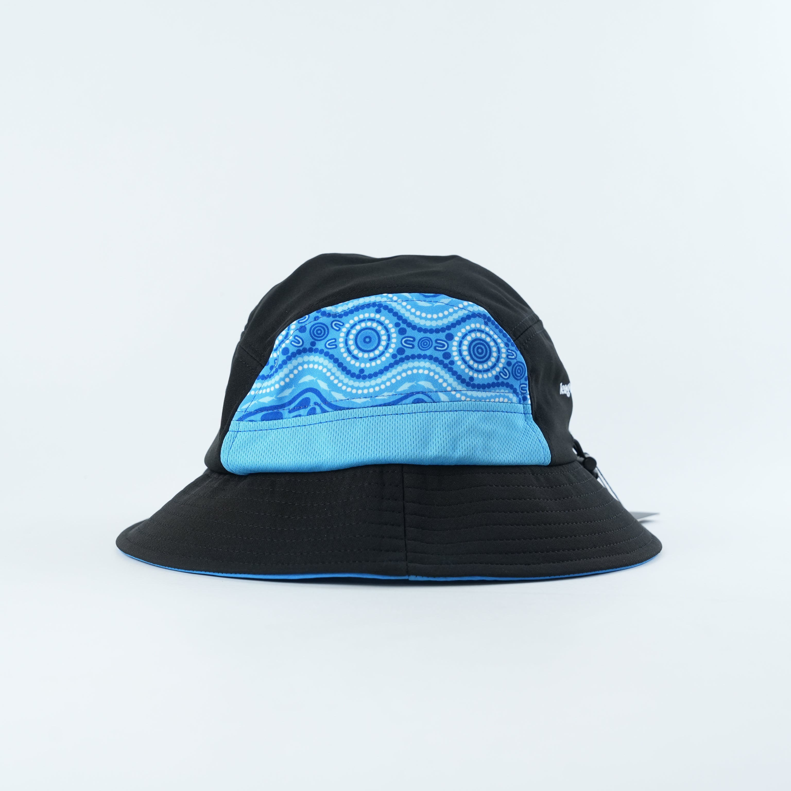Aboriginal Bucket Lid – Blue Edition