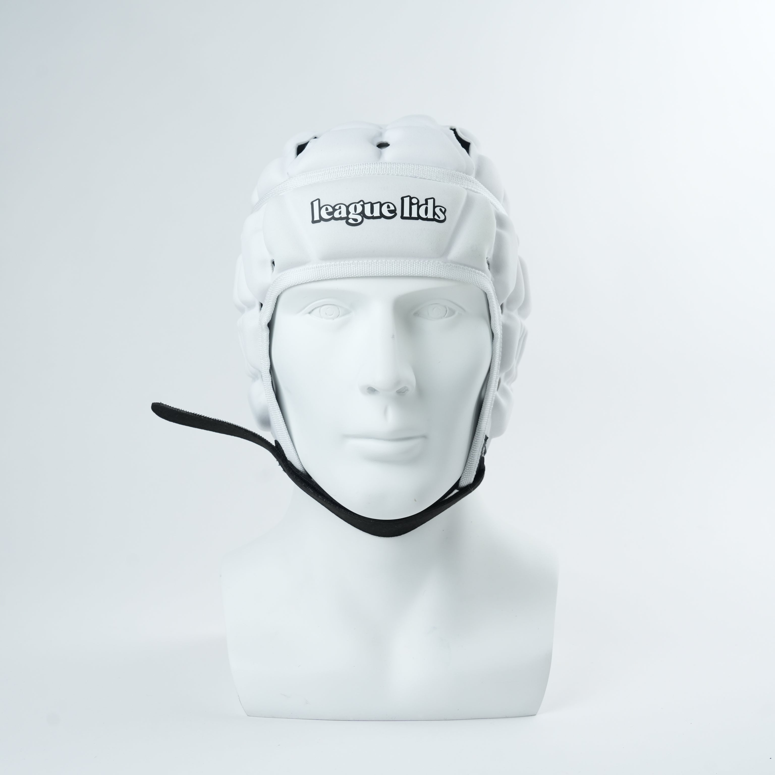 White Classic Headguard Lid