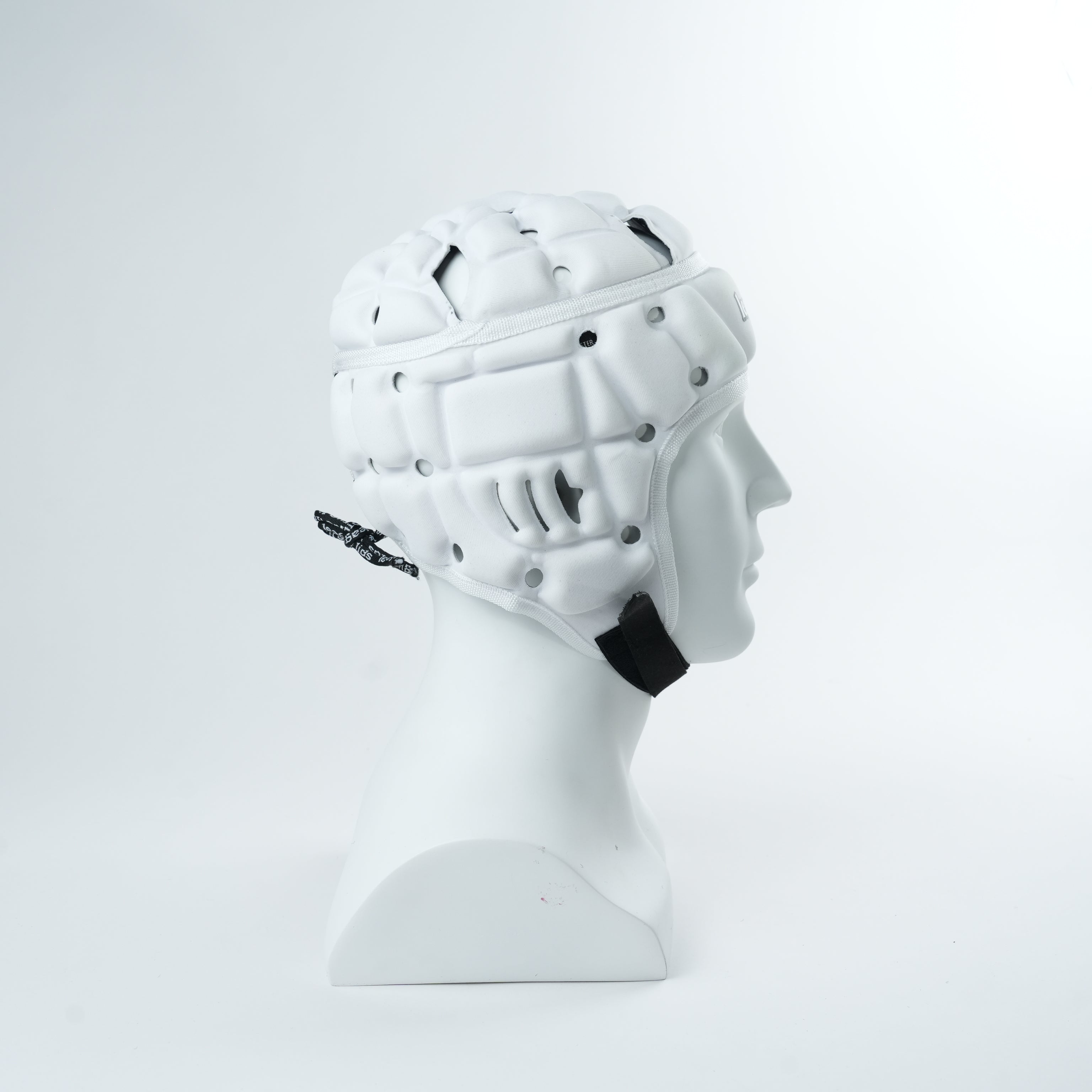White Classic Headguard Lid