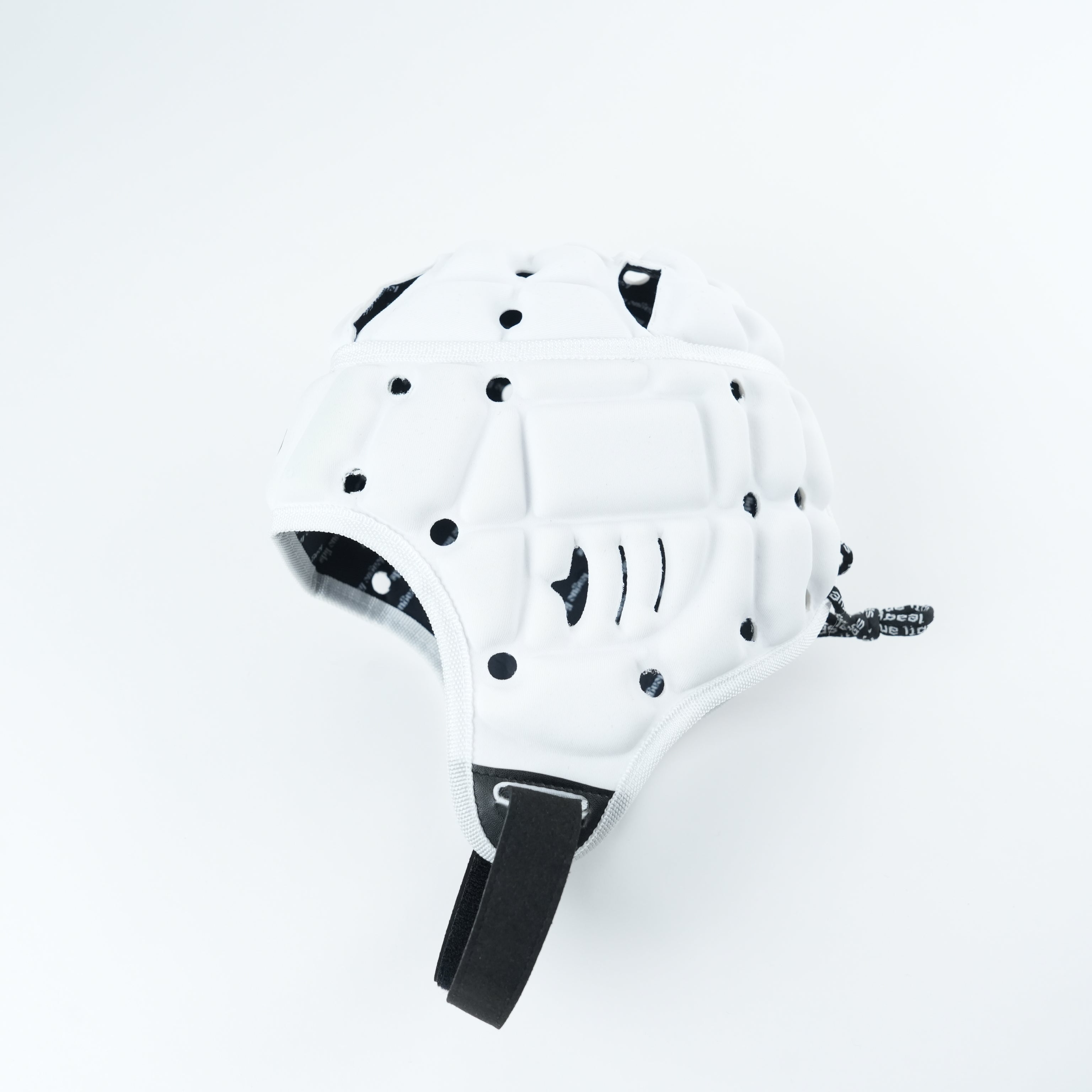 White Classic Headguard Lid