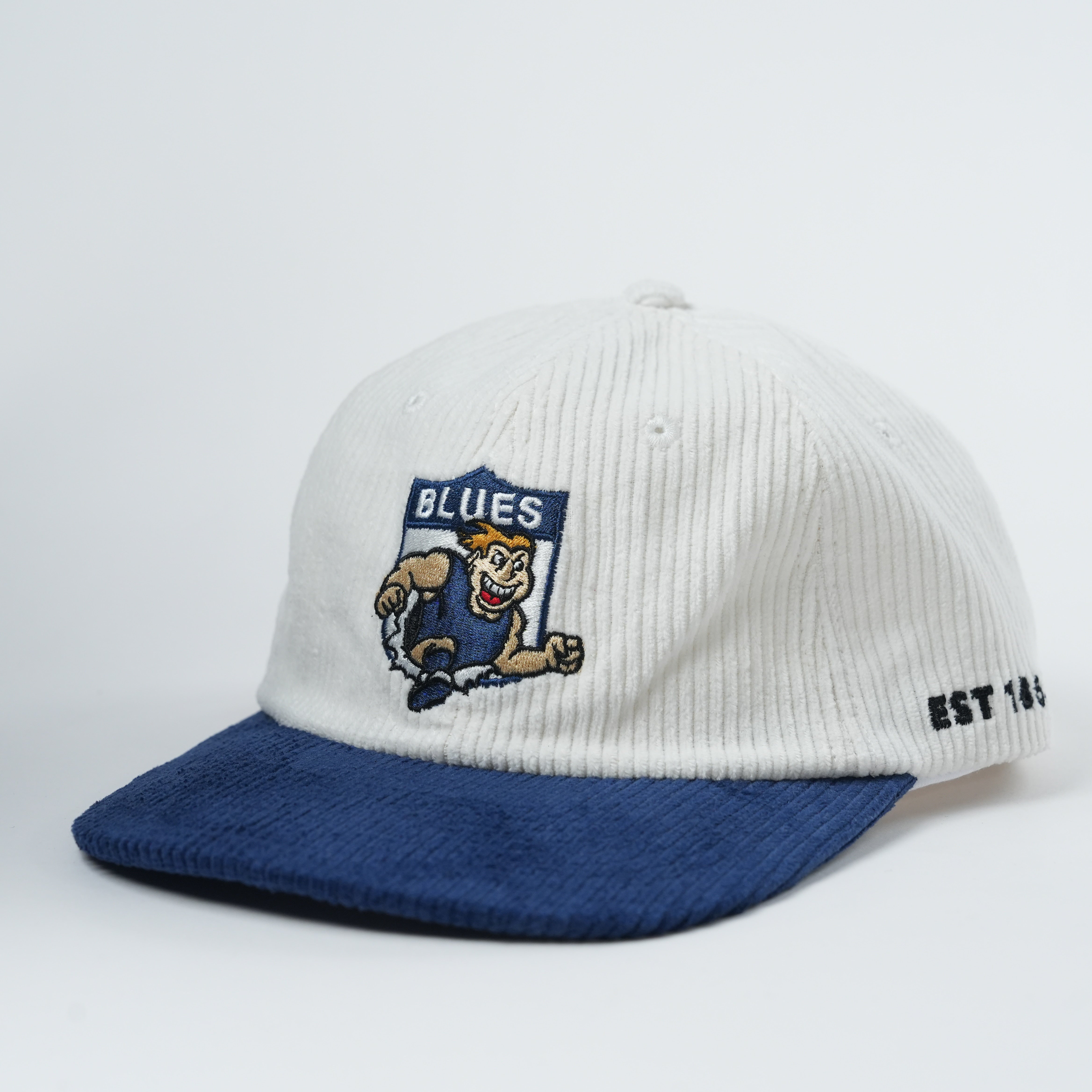 Blues Retro Lid