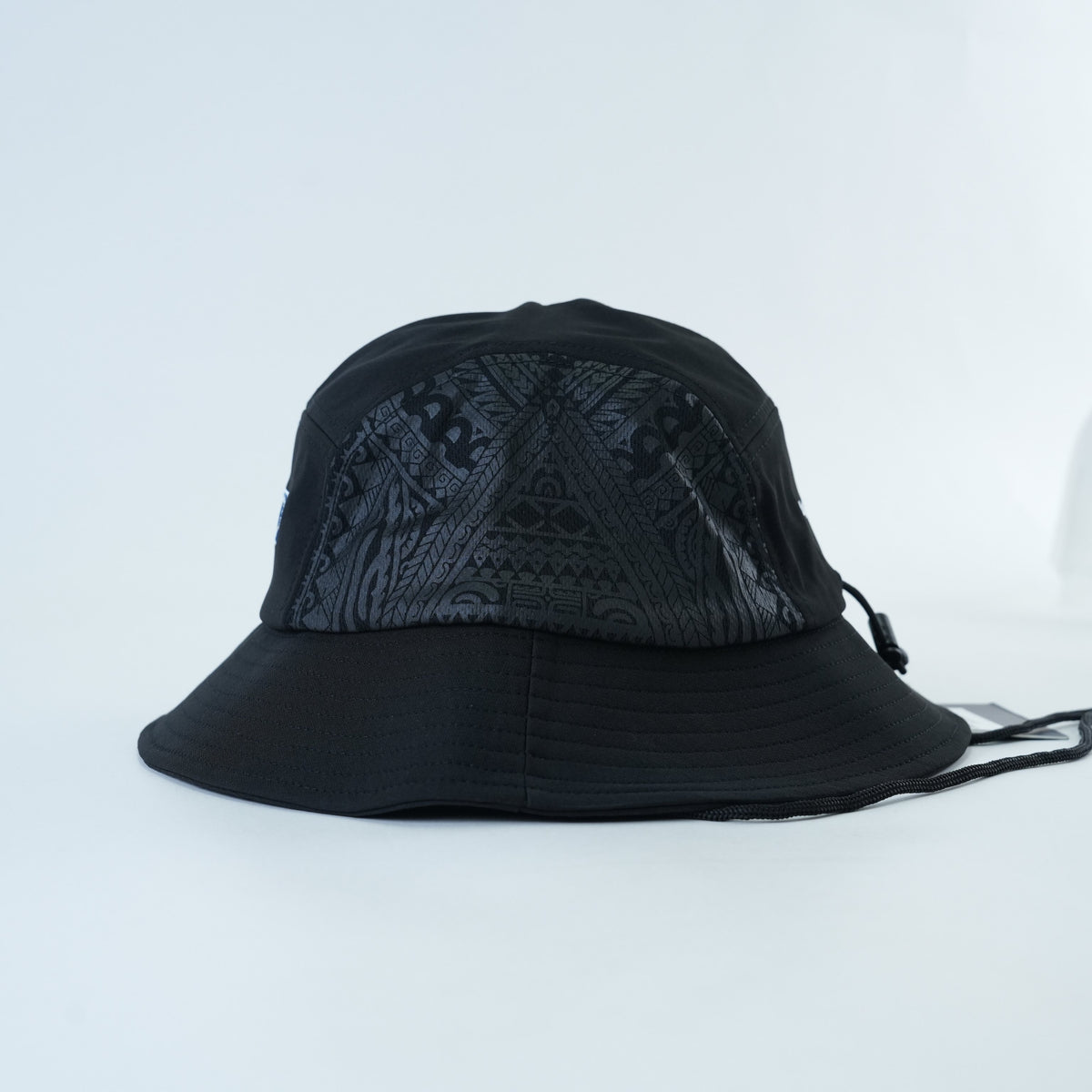 Cook Islands Bucket Lid - Black Edition - side view | League Lids