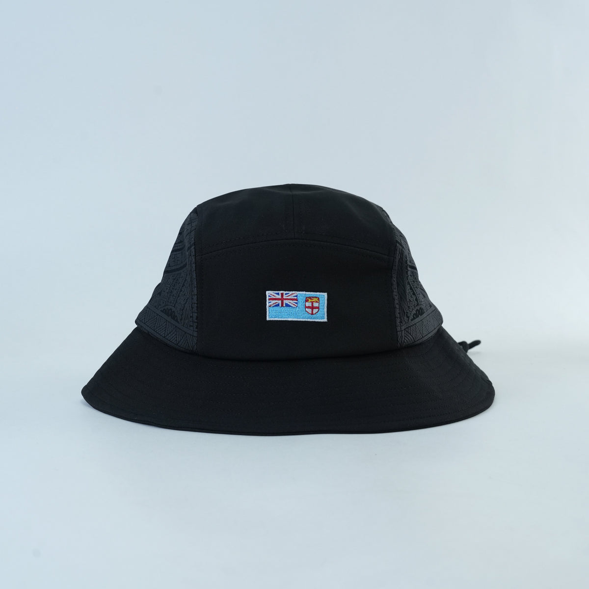 Fiji Bucket Lid - Black Edition - front view | League Lids