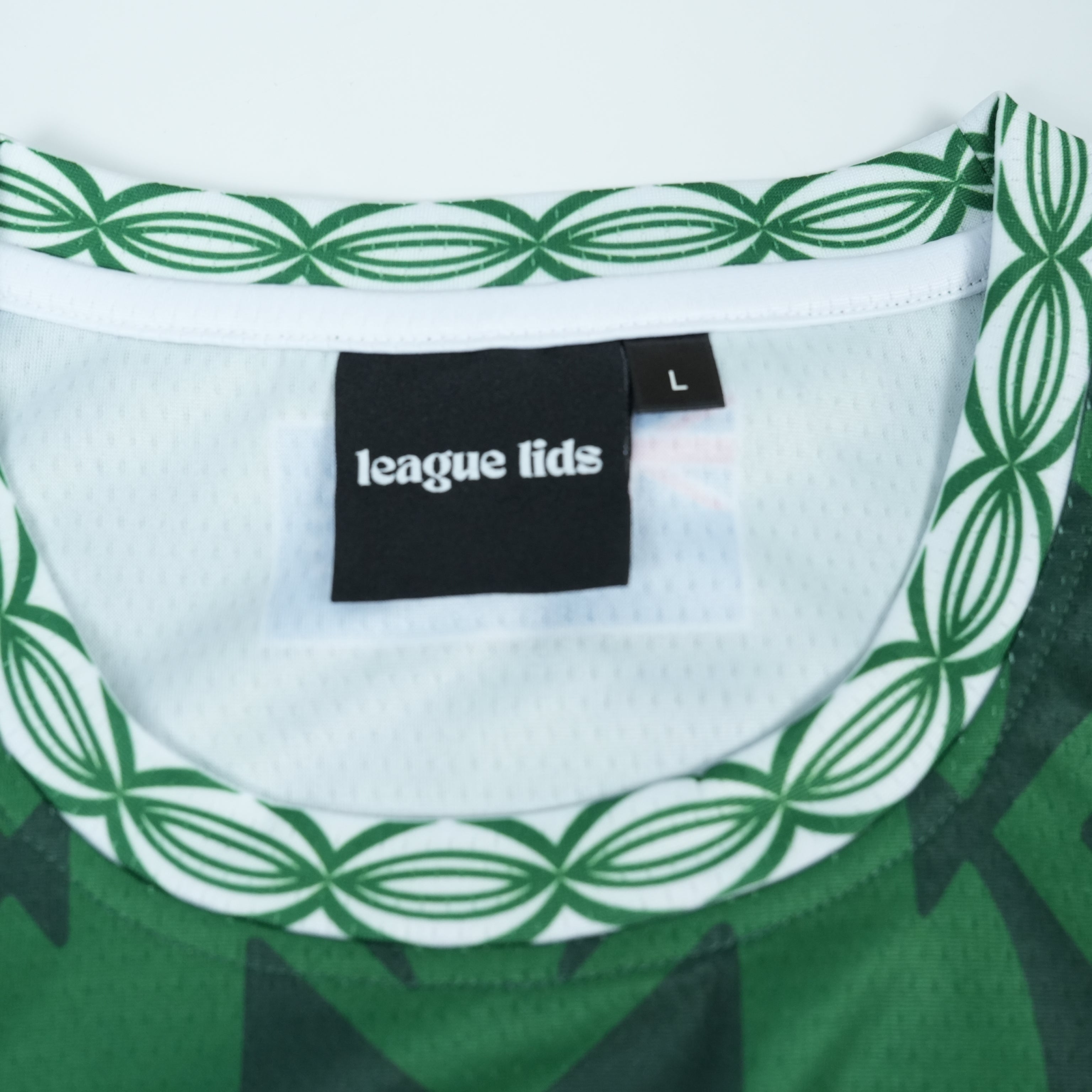 Cook Islands basketball jersey detail