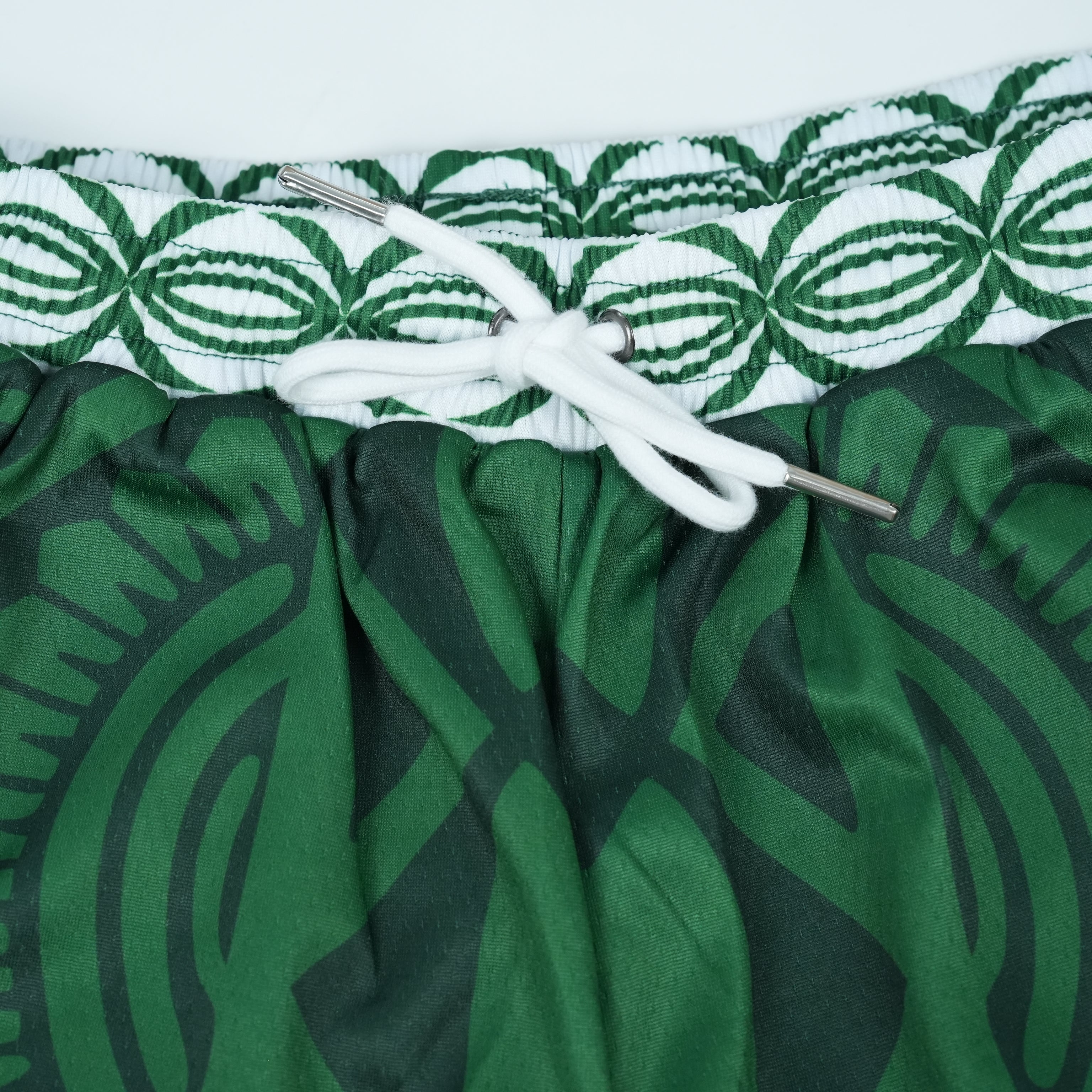 Cook Islands basketball shorts detail