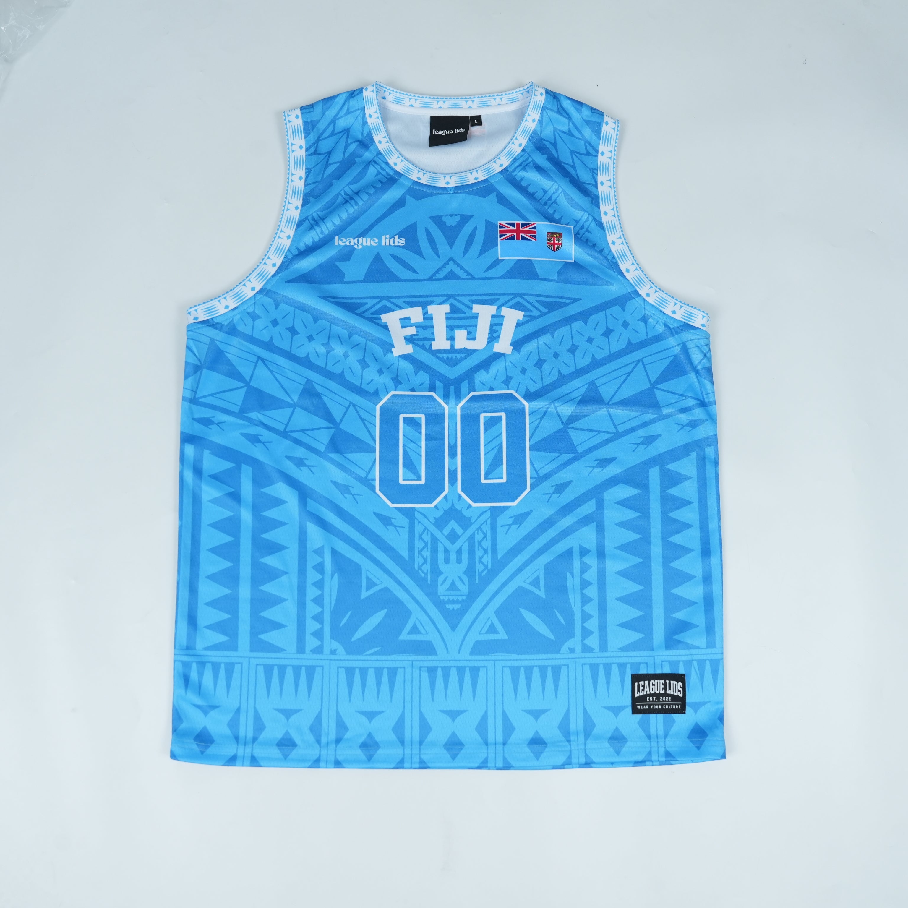 Fiji basketball jersey front