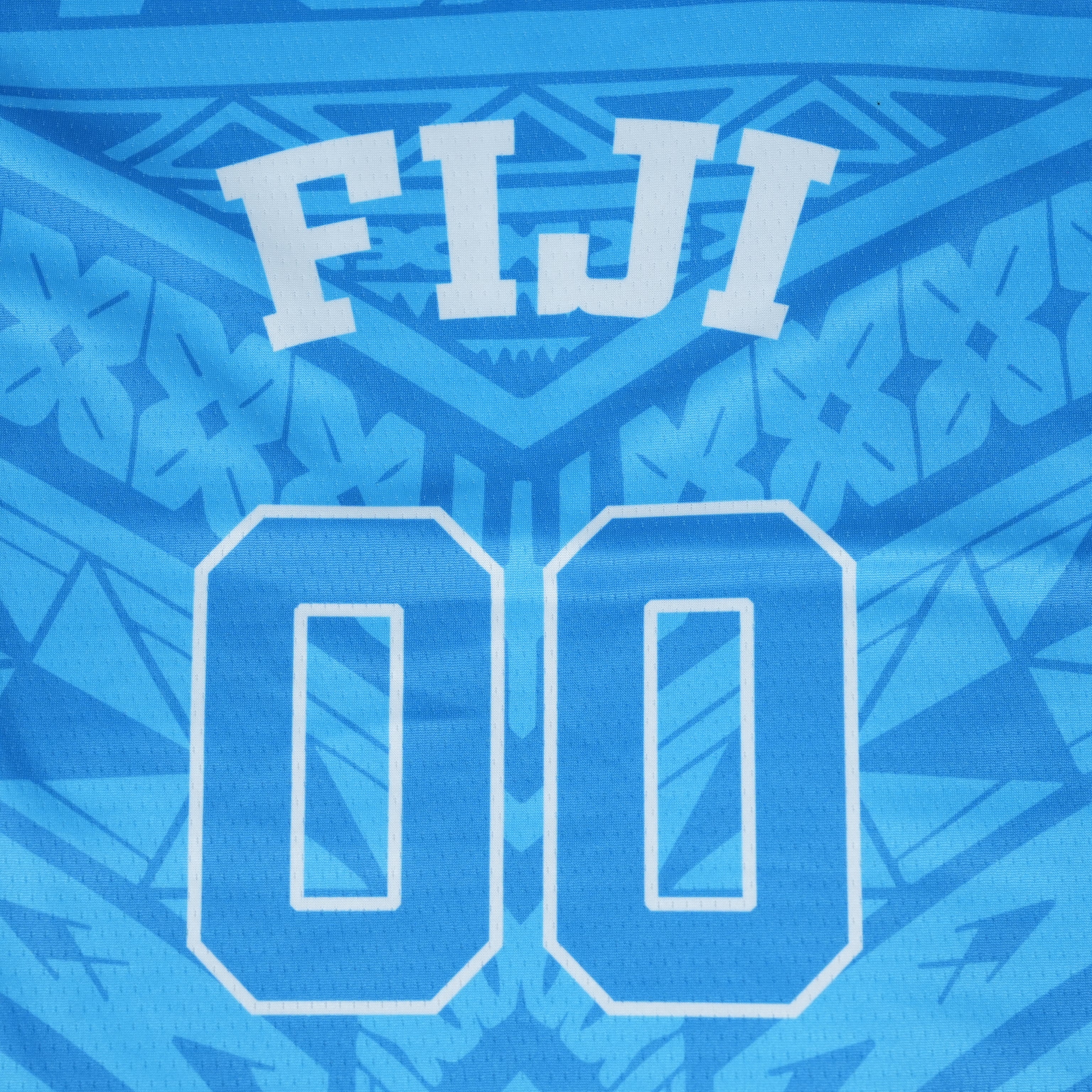 Fiji basketball jersey number detail