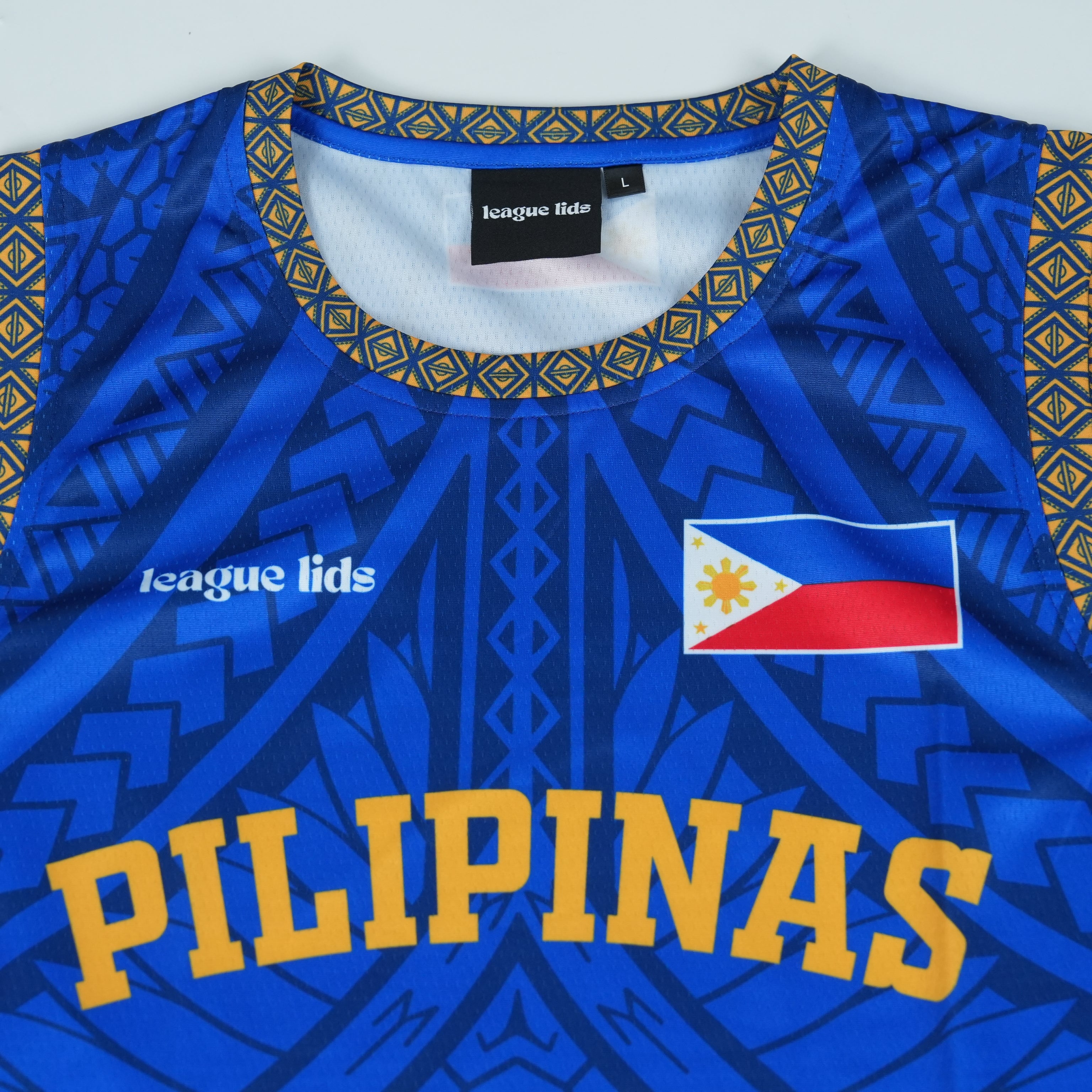 Philippines basketball jersey detail