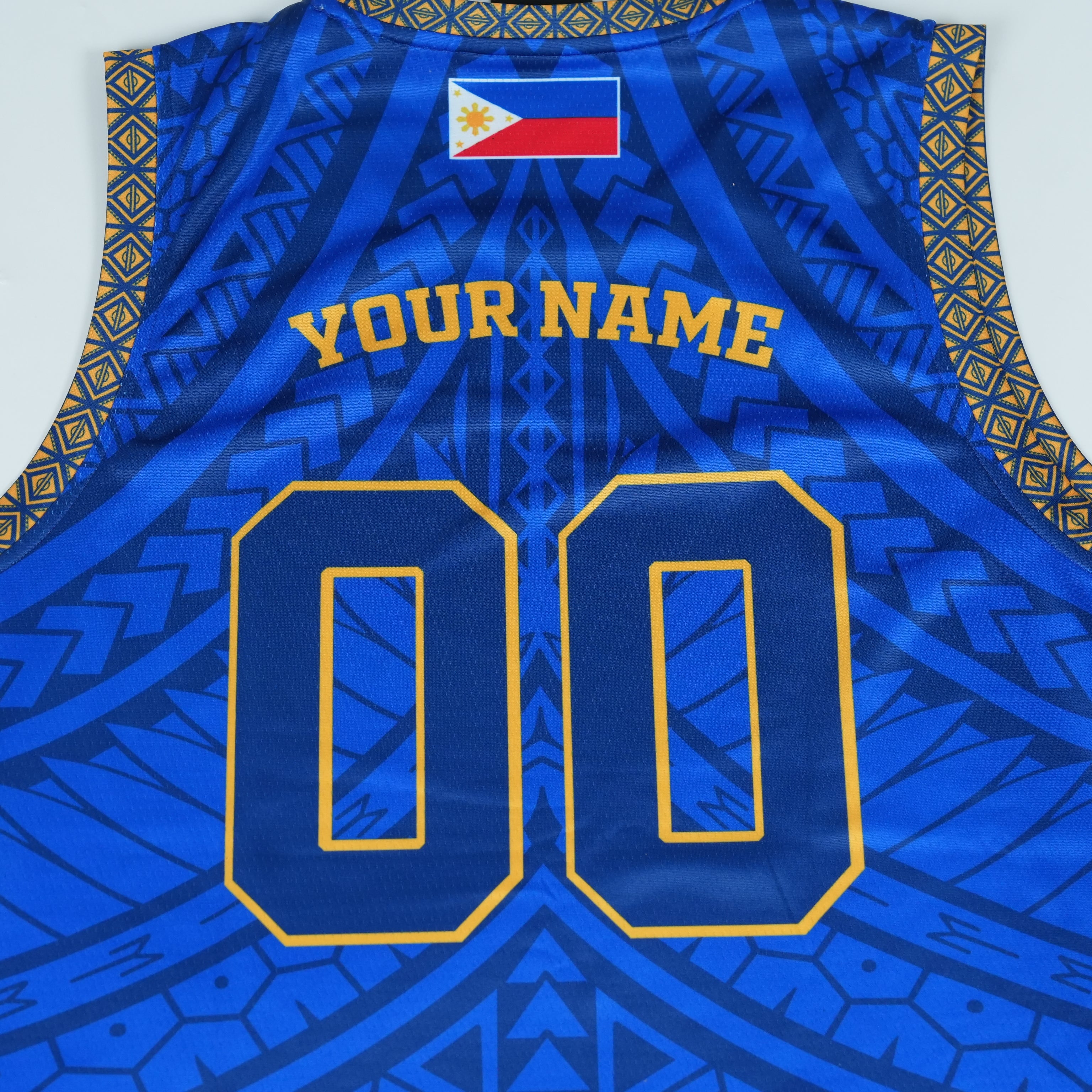 Philippines basketball jersey detail
