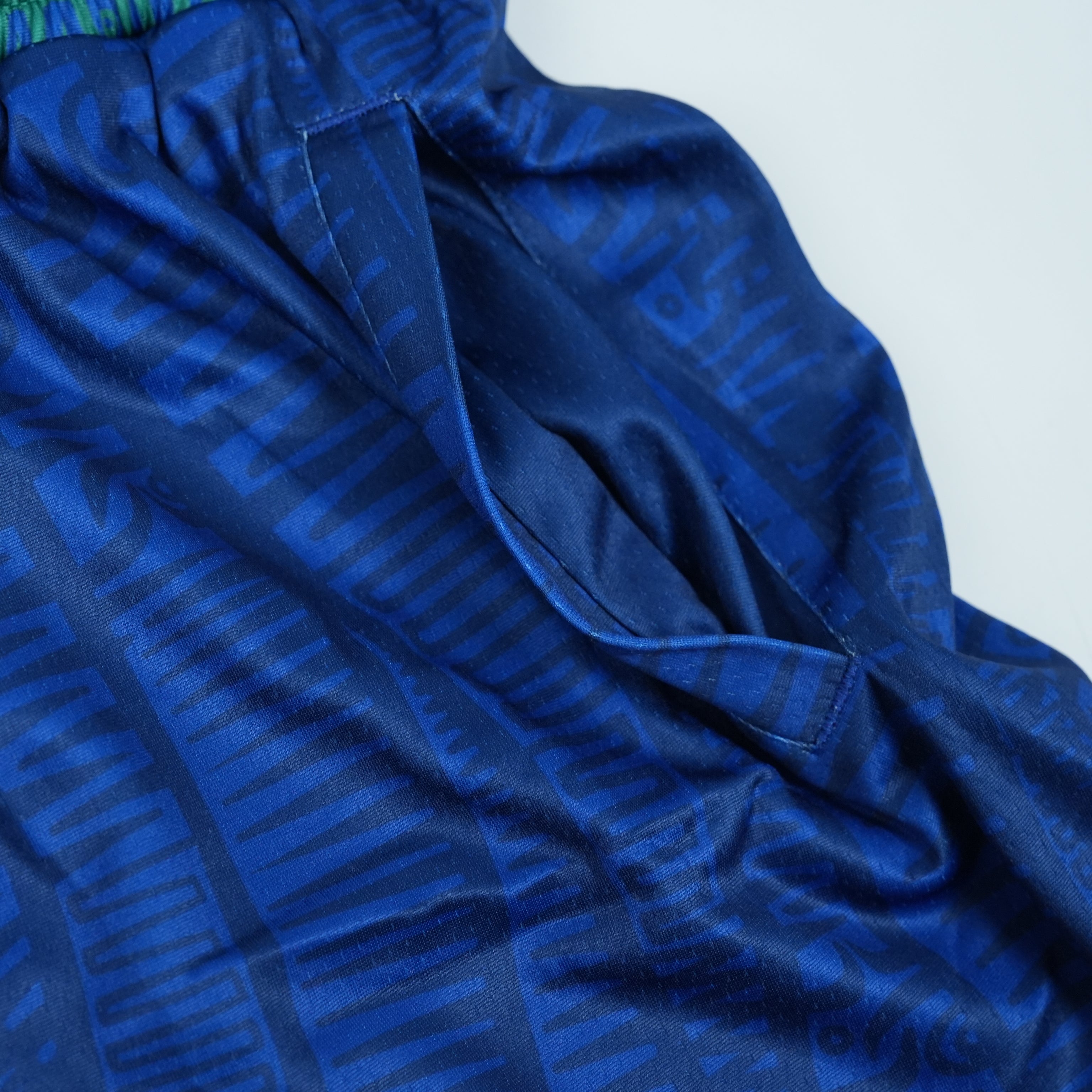 Torres Strait Islander basketball shorts detail