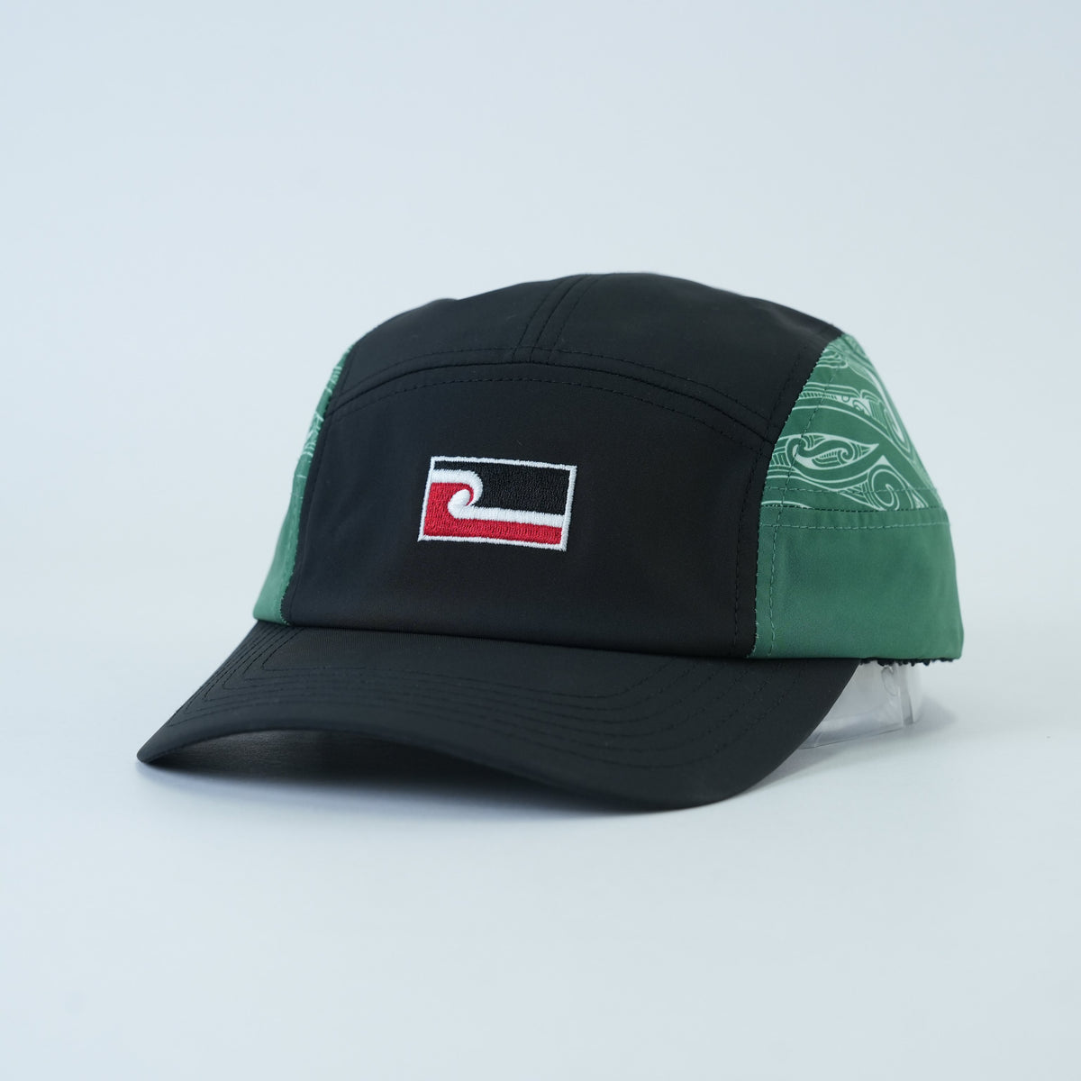 Māori Classic Sports Lid - Green Edition - front angle view | League Lids