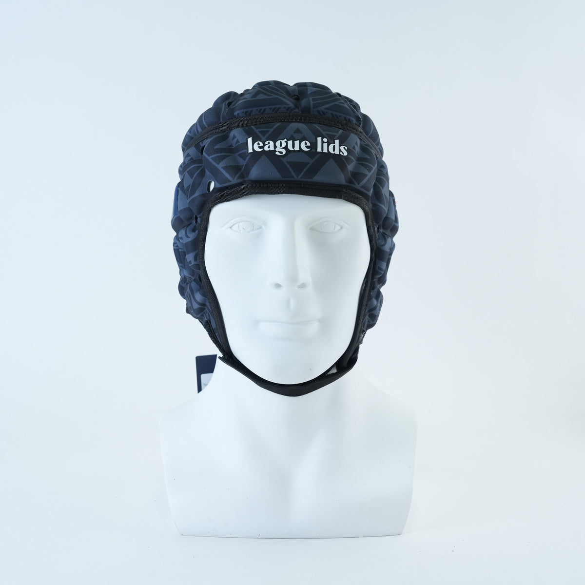 New Zealand Classic Headguard Lid - worn, front view | League Lids